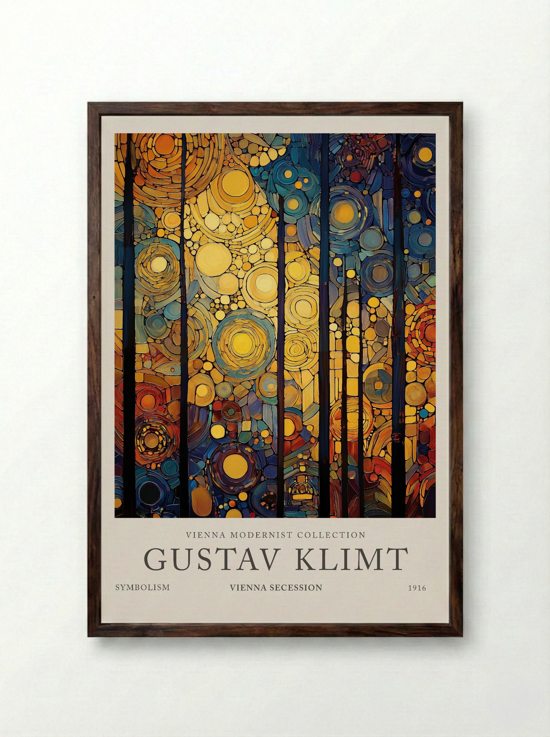 Twilight Forest Bloom - Gustav Klimt