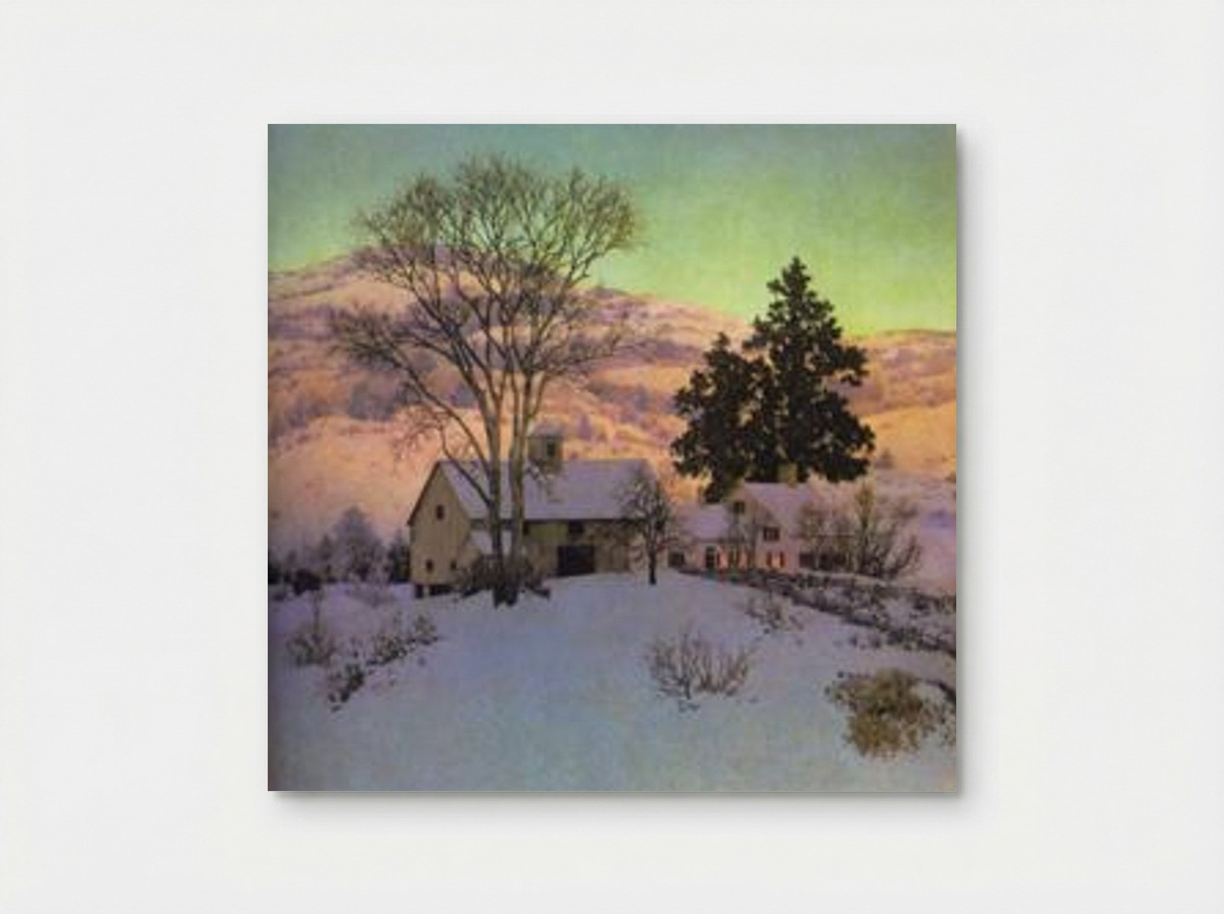 Afterglow - Maxfield Parrish - Poster