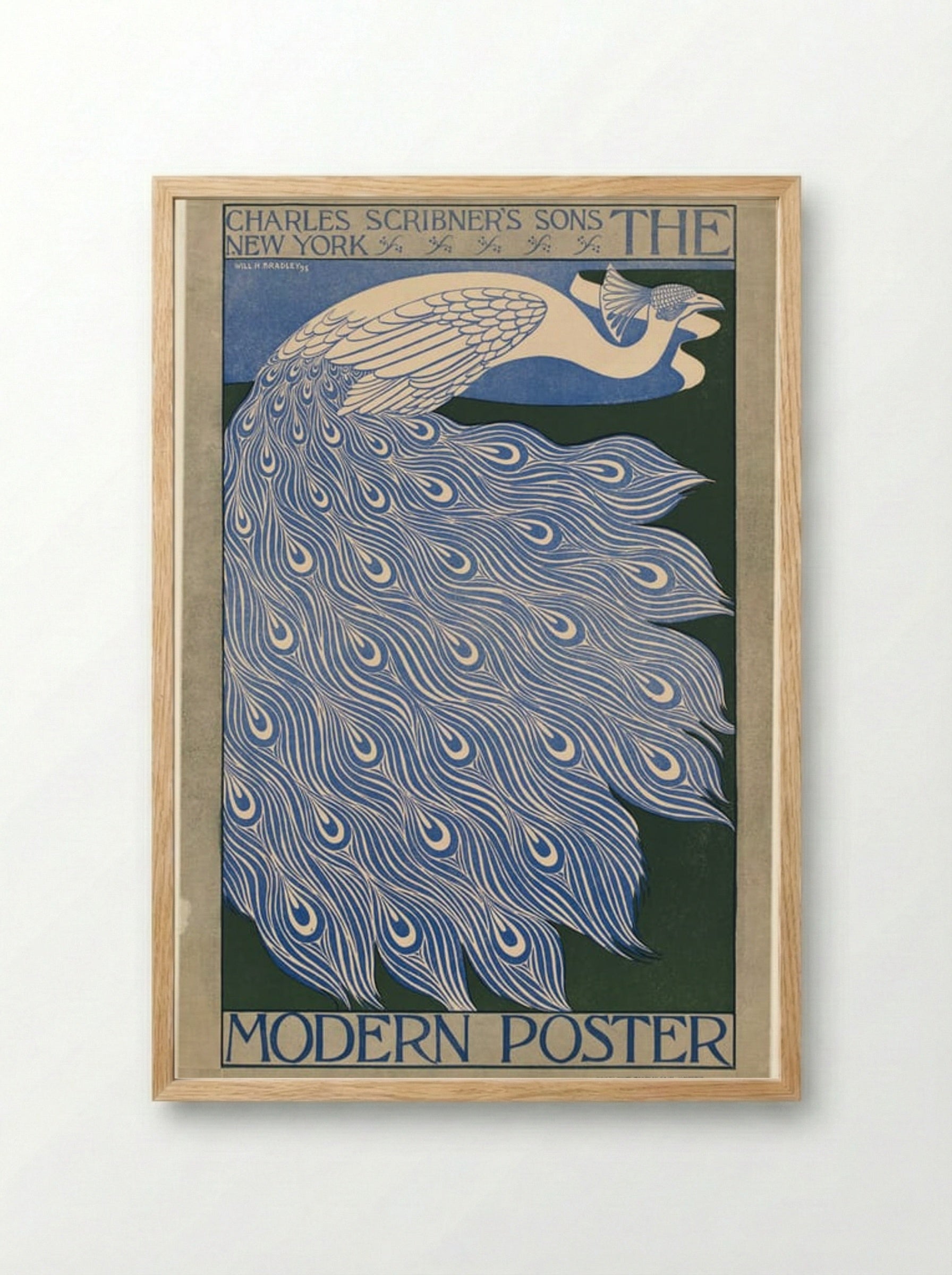 The Modern Poster - Will H. Bradley - Framed Print Wood