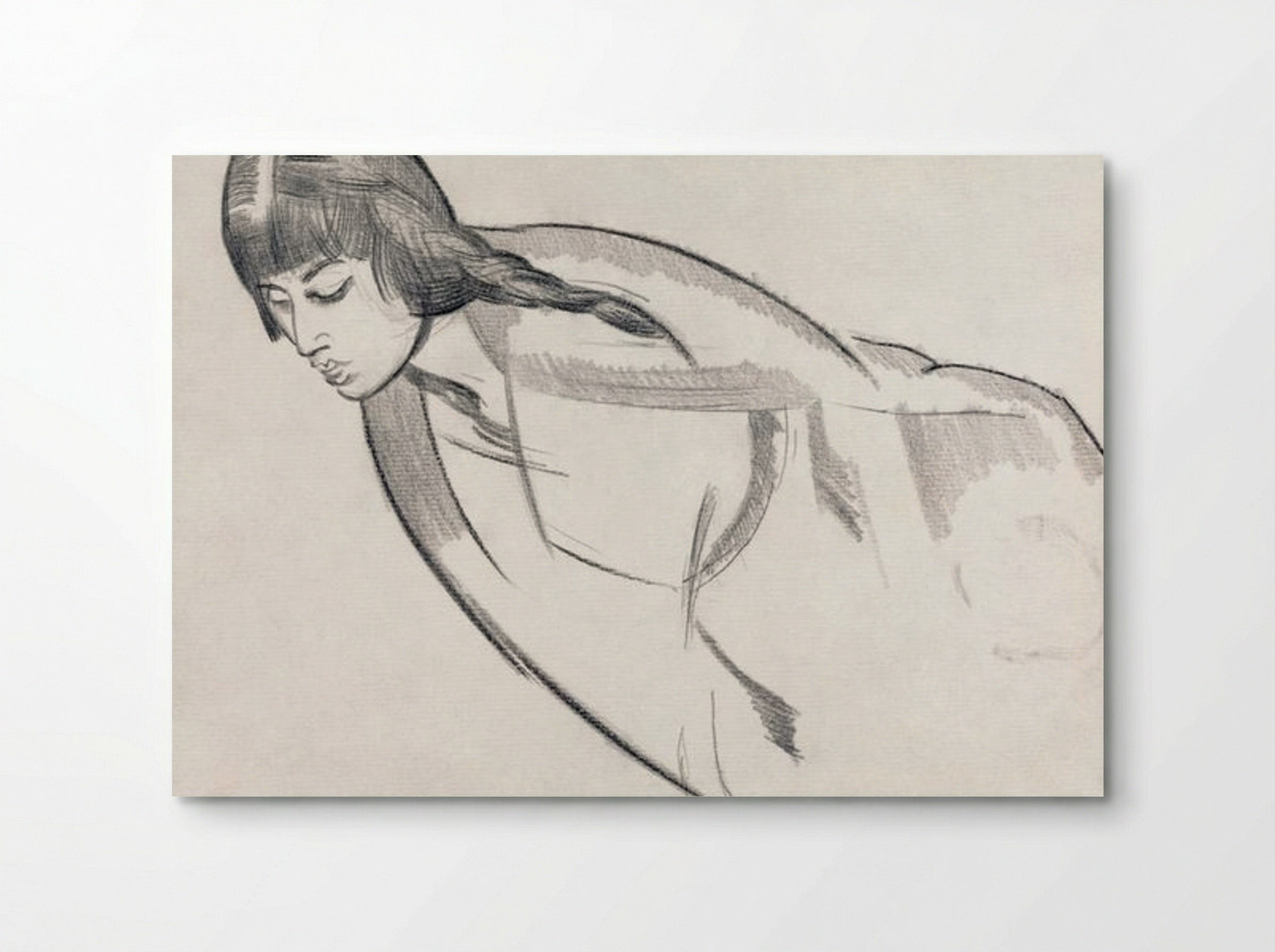 Study of Mrs. Nash - Paul Nash - Poster
