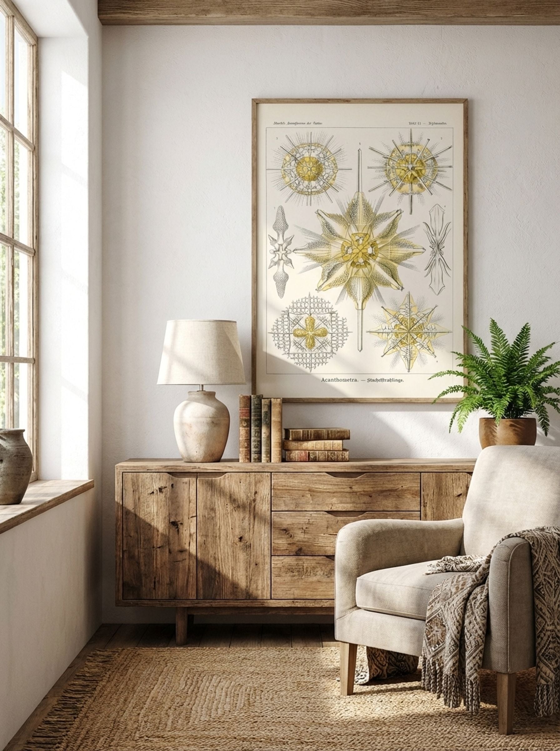 Acanthometra-Stachelstrahlinge (1904) - Ernst Haeckel - Lifestyle