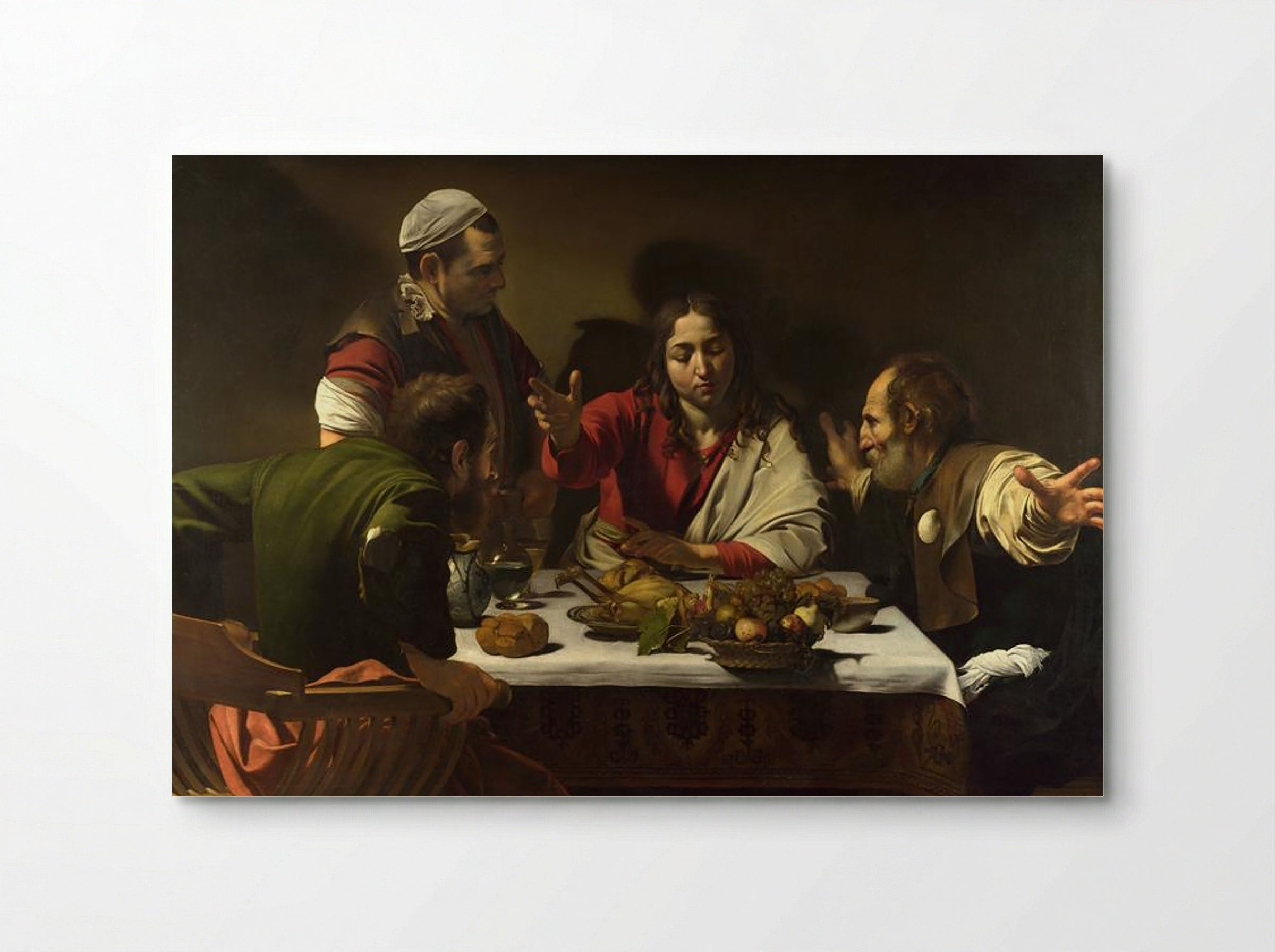 Supper at Emmaus - Caravaggio - Poster