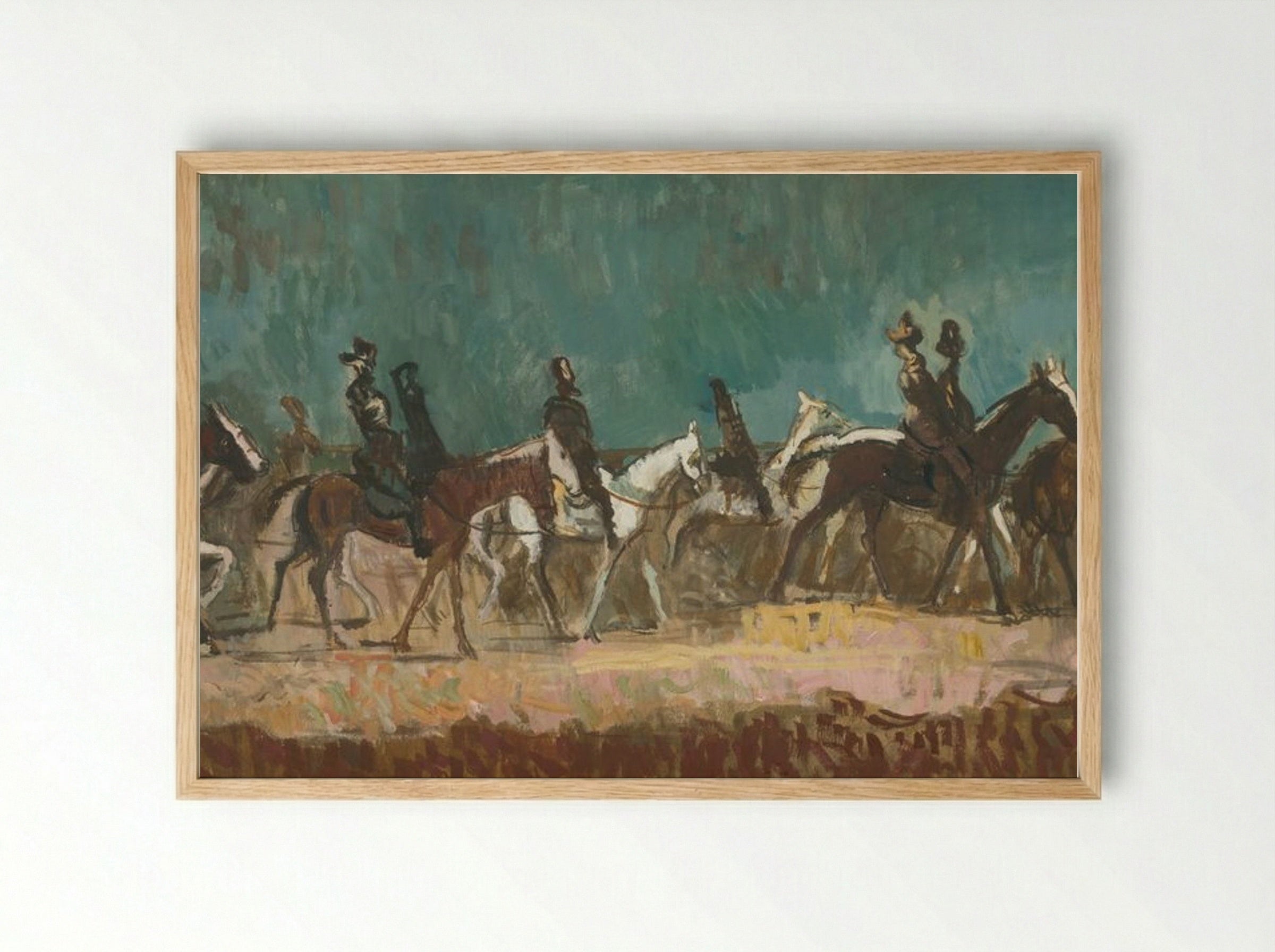 Exotic Riders - Cyprián Majerník - Framed Print Wood