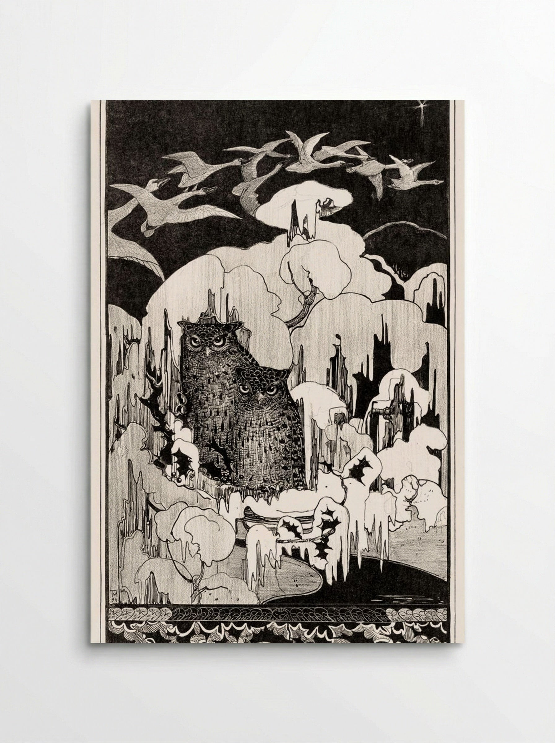 Kerstnacht (Christmas Night) - Theo van Hoytema - Poster