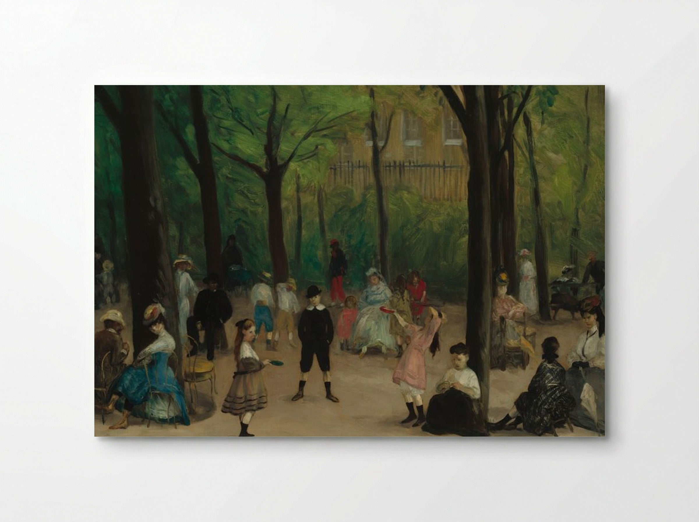Luxembourg Gardens - William James Glackens - Poster