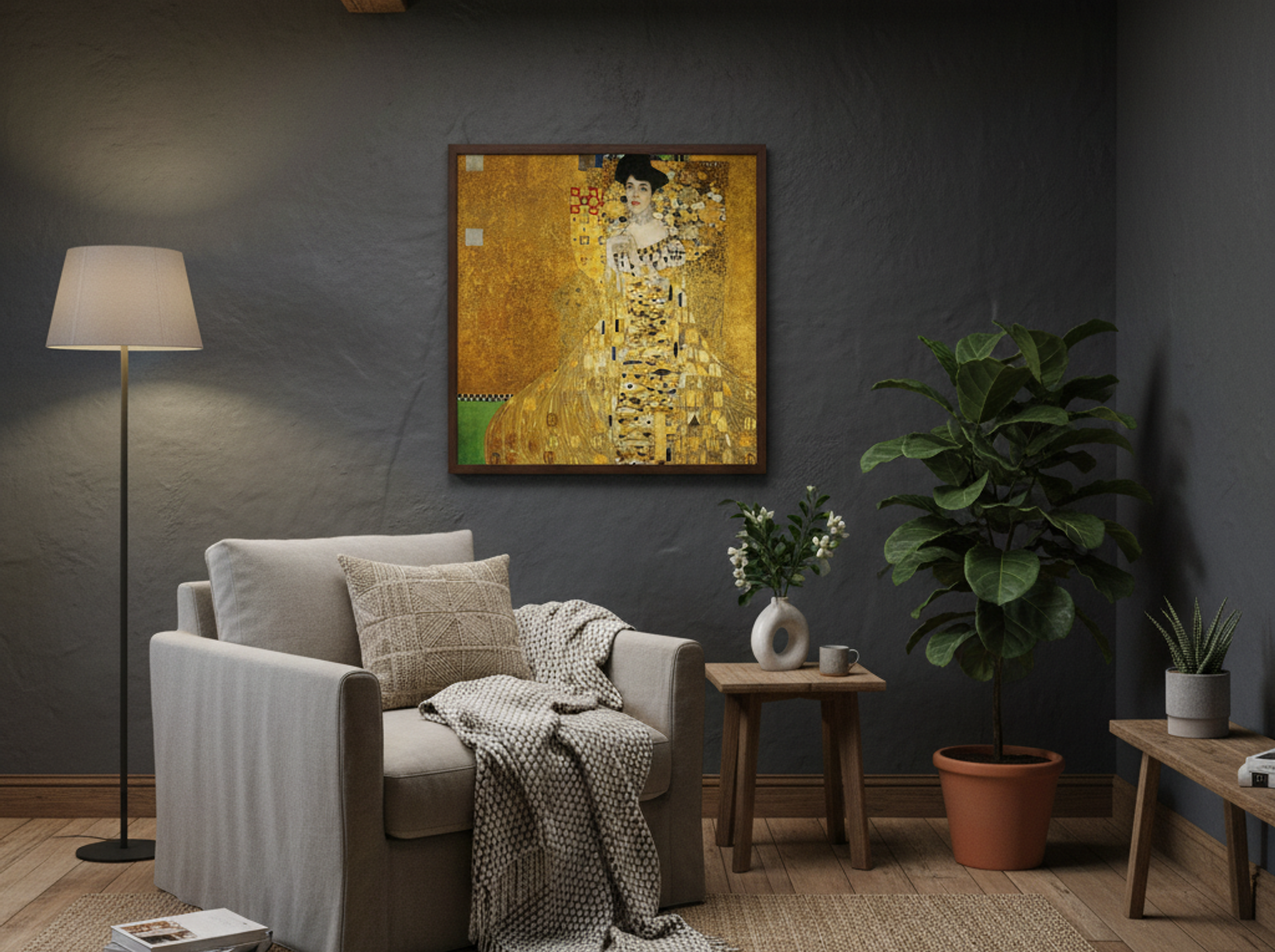 Portrait of Adele Bloch-Bauer I - Gustav Klimt - Lifestyle