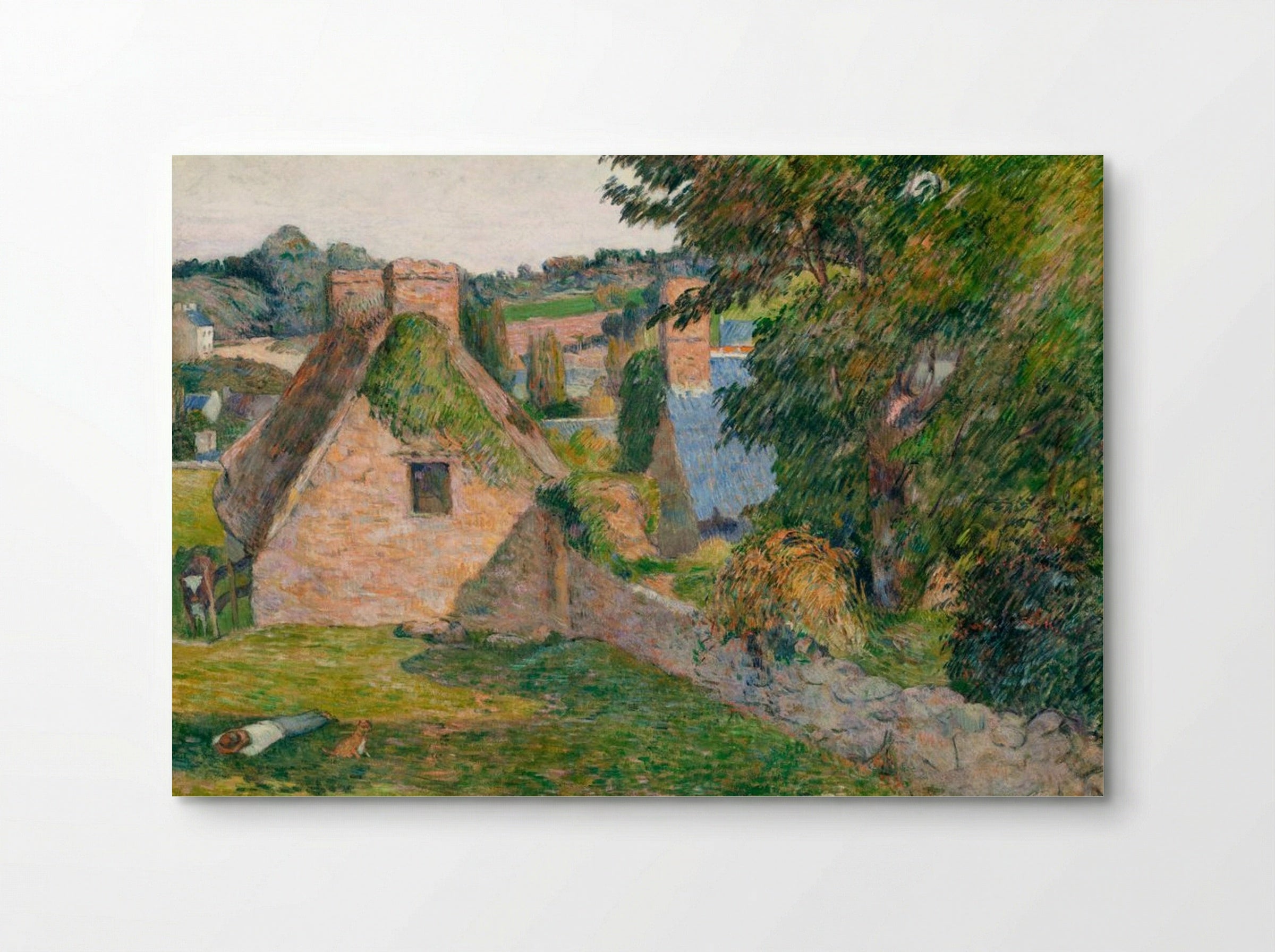 The Field of Derout-Lollichon - Paul Gauguin - Poster