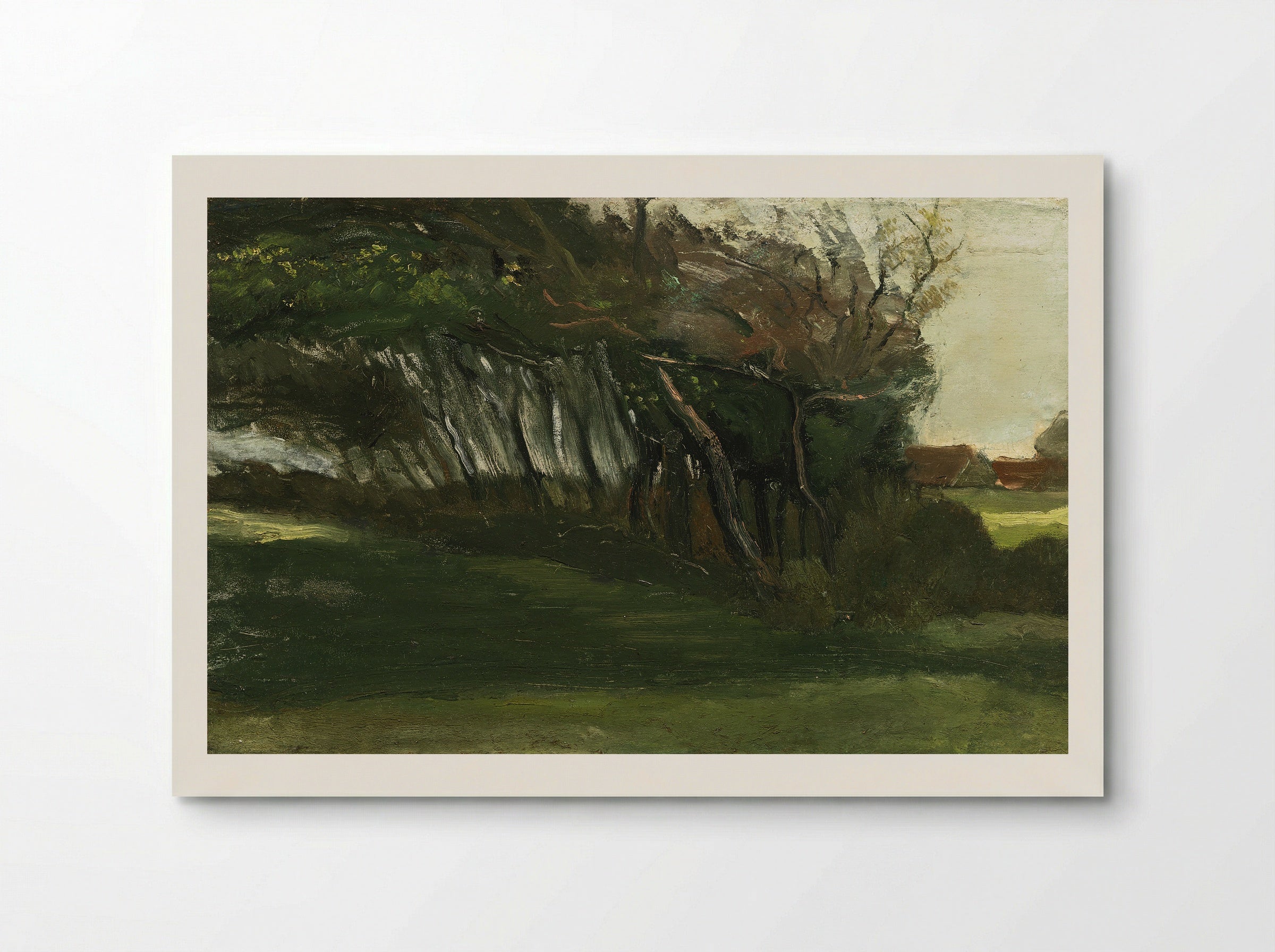 Landscape with Windswept Trees - Fine Art Print - Poster