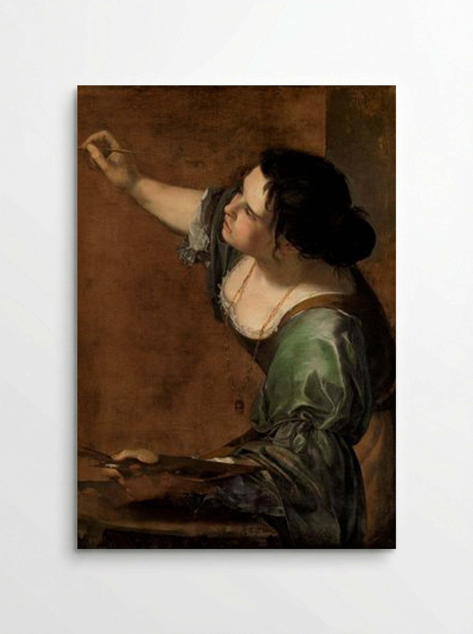 Self-Portrait as the Allegory of Painting - Artemisia Gentileschi - Poster