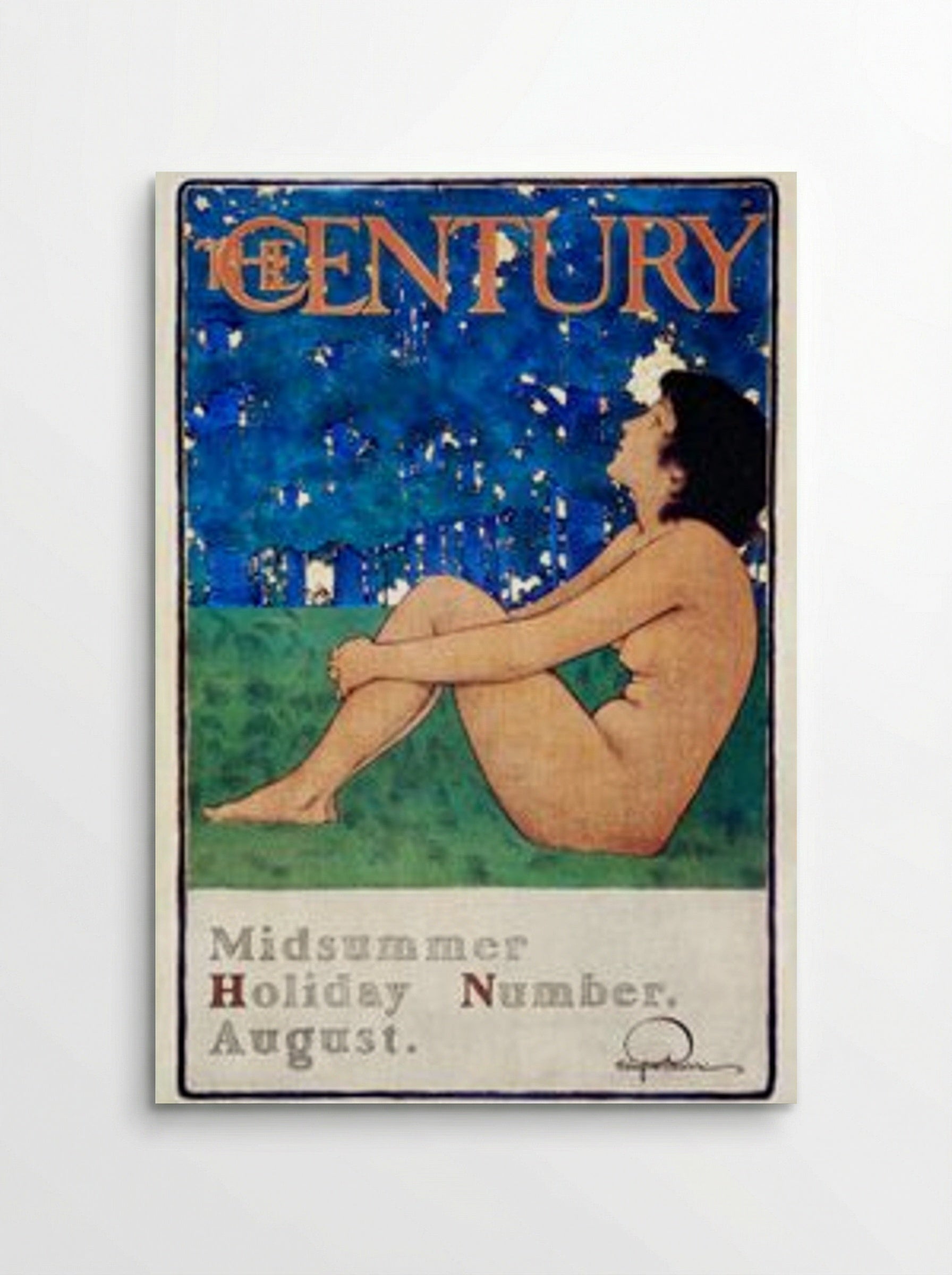 The Century Midsummer Holiday Number - Maxfield Parrish - Poster