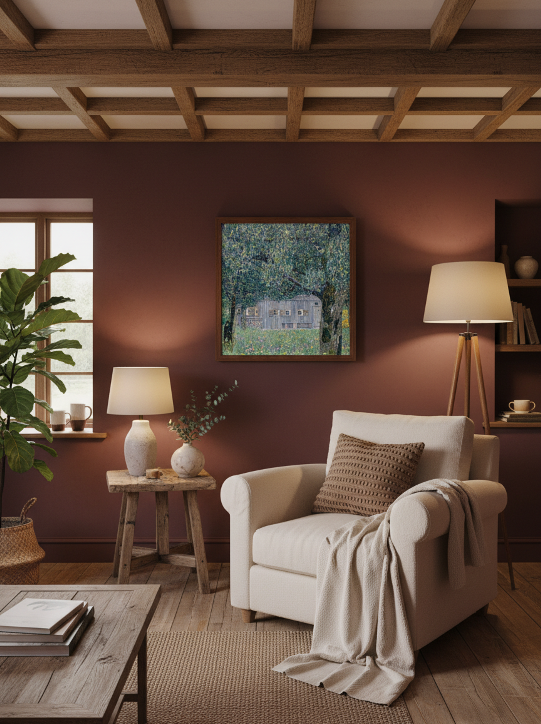 Farmhouse in Upper Austria - Gustav Klimt - Lifestyle