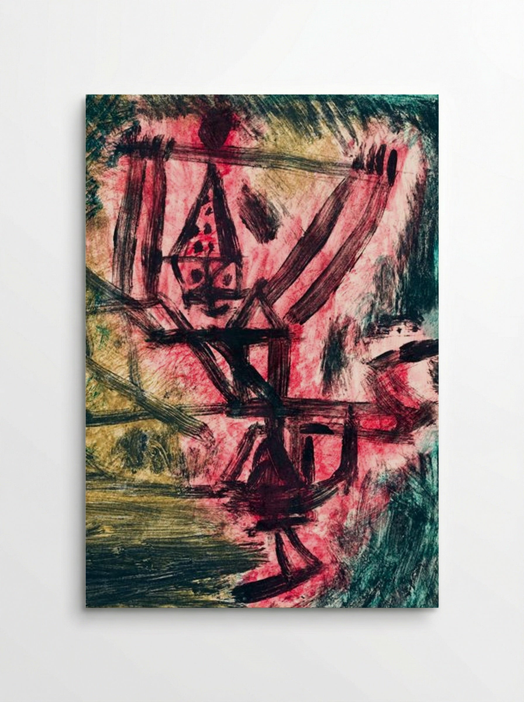 Feuer-Clown I (Fire Clown) - Paul Klee - Poster