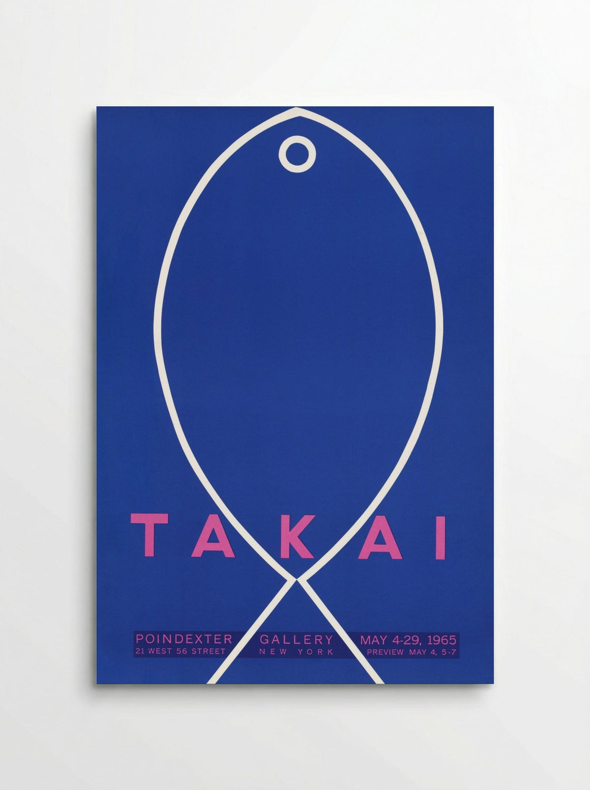 Takai Exhibition Poster, Poindexter Gallery - Takao Takai - Poster