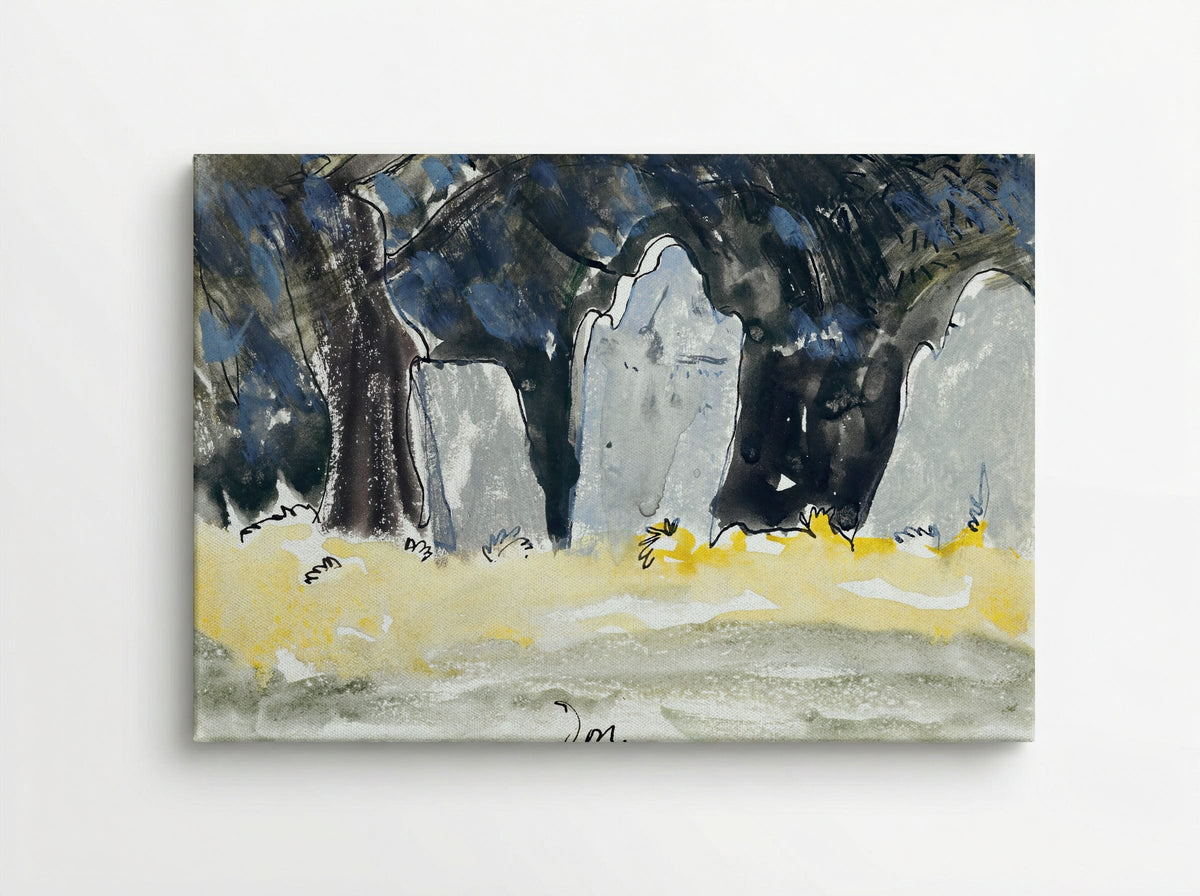 Old Tombstones - Arthur Dove - Canvas