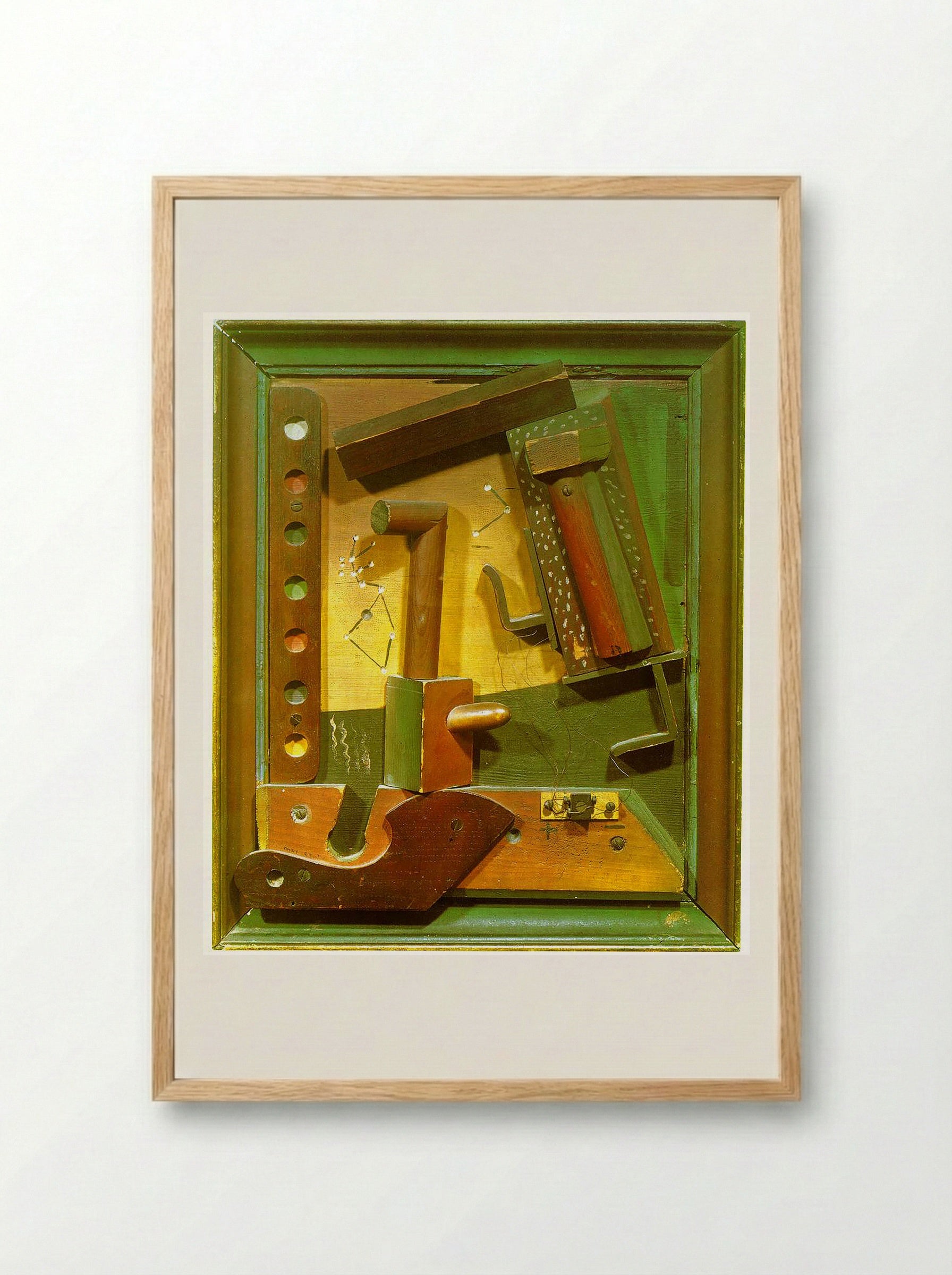 Fruit of a Long Experience - Kurt Schwitters - Framed Print Wood