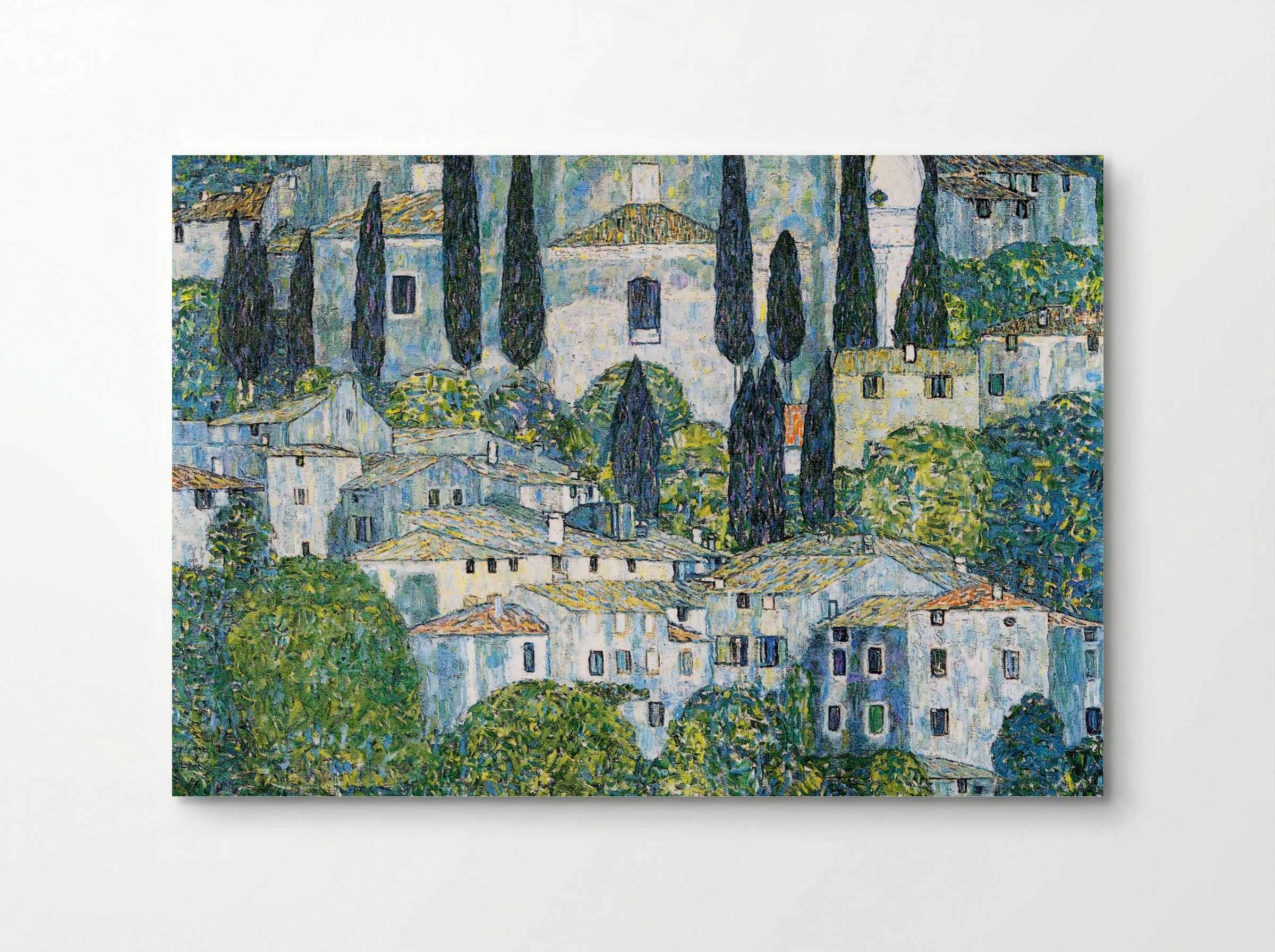 Kirche in Cassone - Gustav Klimt - Poster