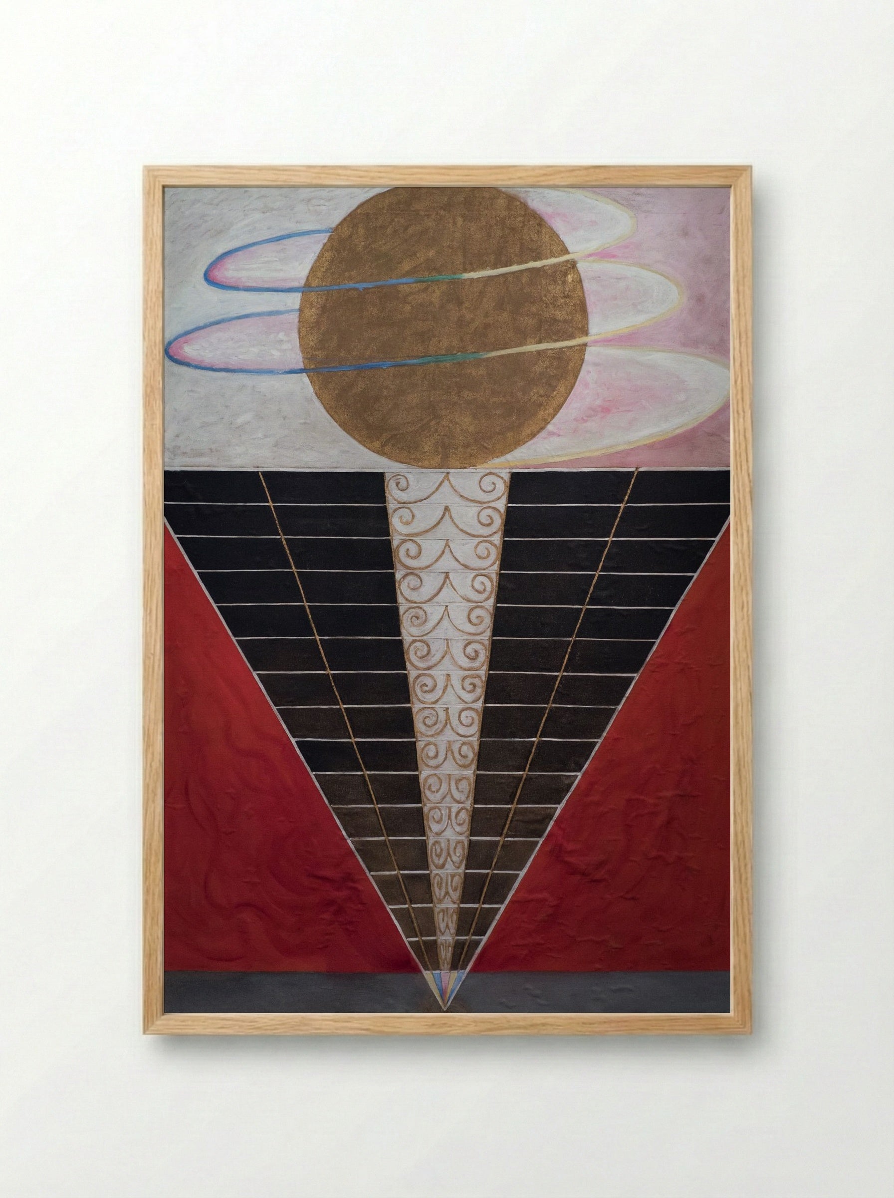 Altarpiece No. 2 - Hilma af Klint - Framed Print Wood