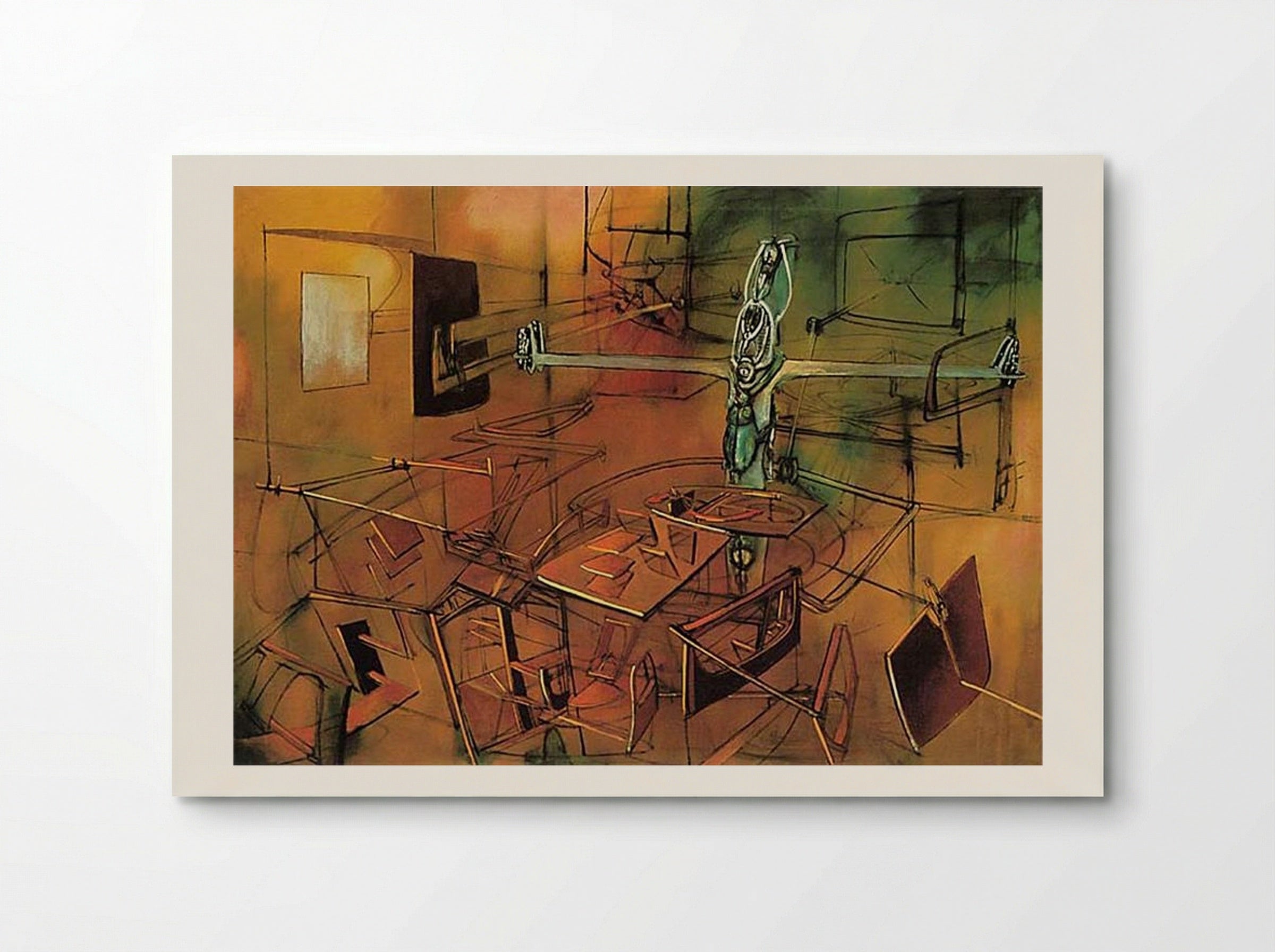 A Grave Situation - Roberto Matta - Poster