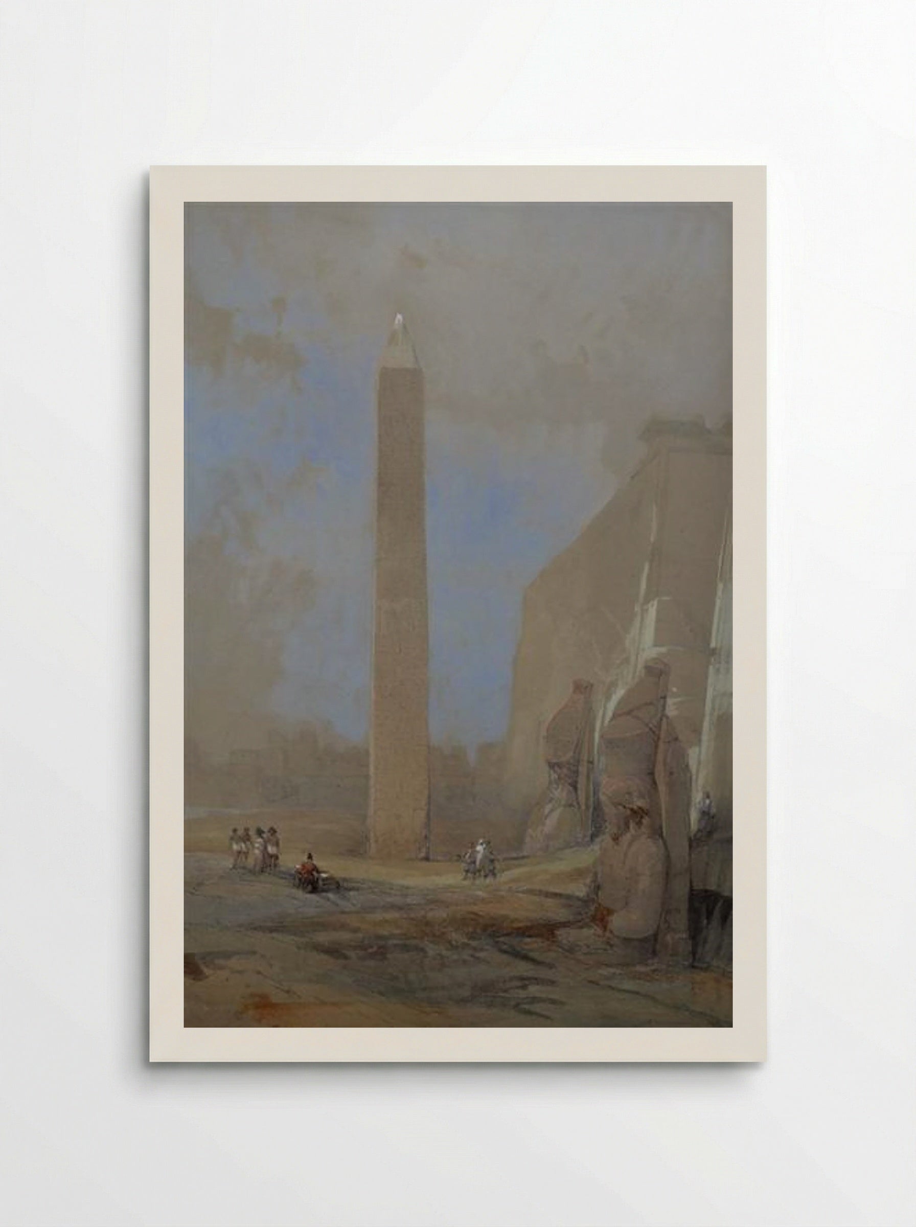 Obelisk at Luxor - David Roberts - Poster