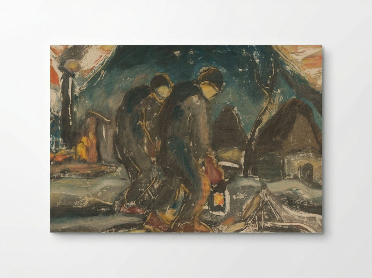 Night Walkers - Zolo Palugyay - Poster