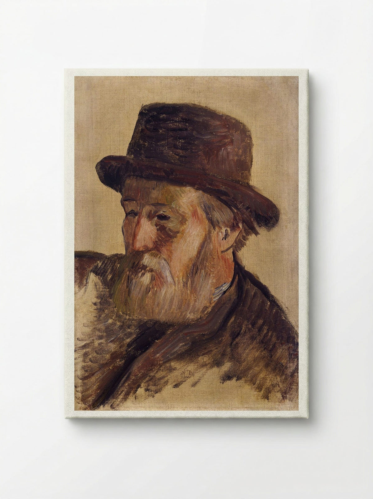 Portrait of a Man - Paul Gauguin - Canvas