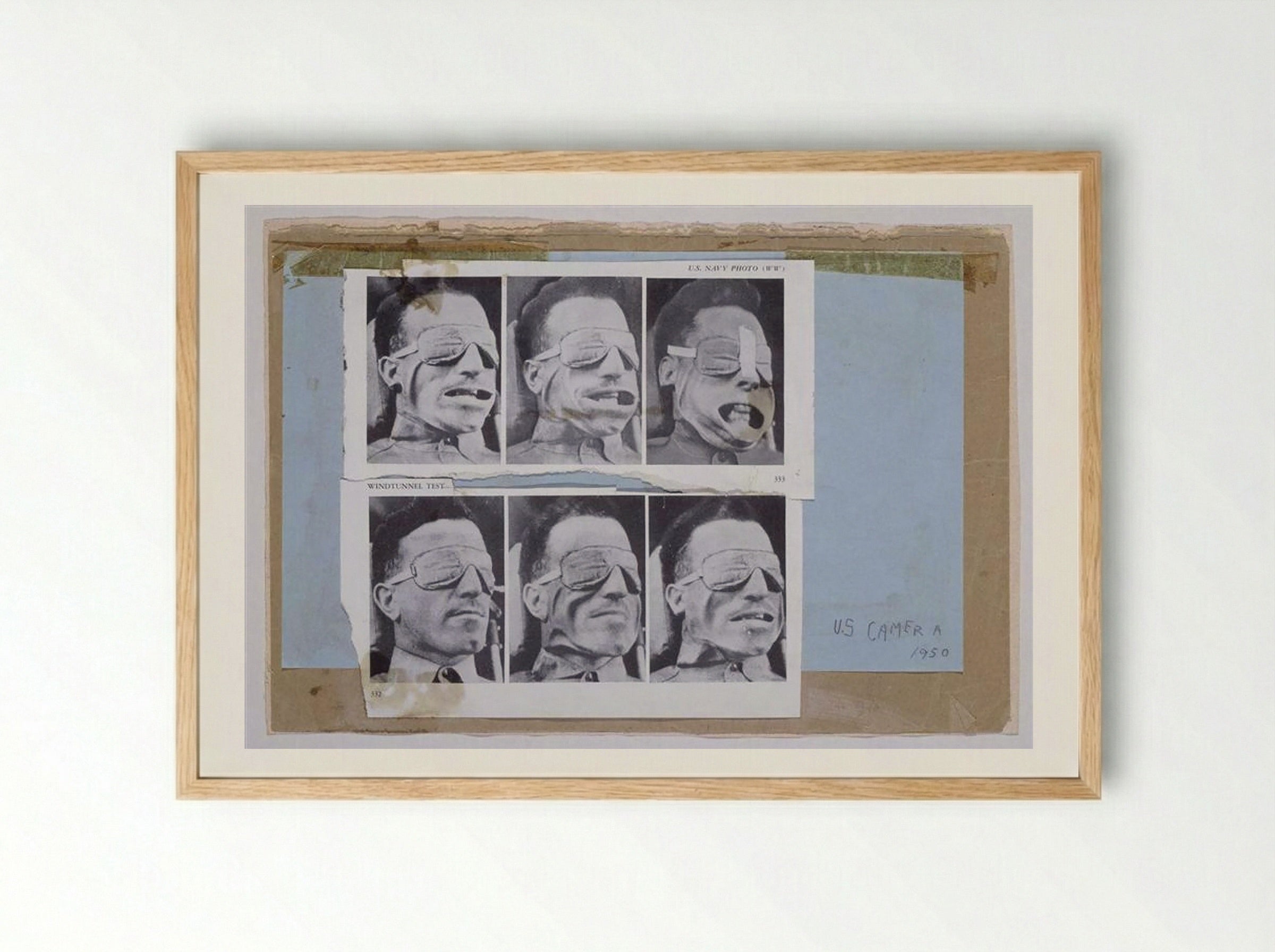 Windtunnel Test - Eduardo Paolozzi - Framed Print Wood
