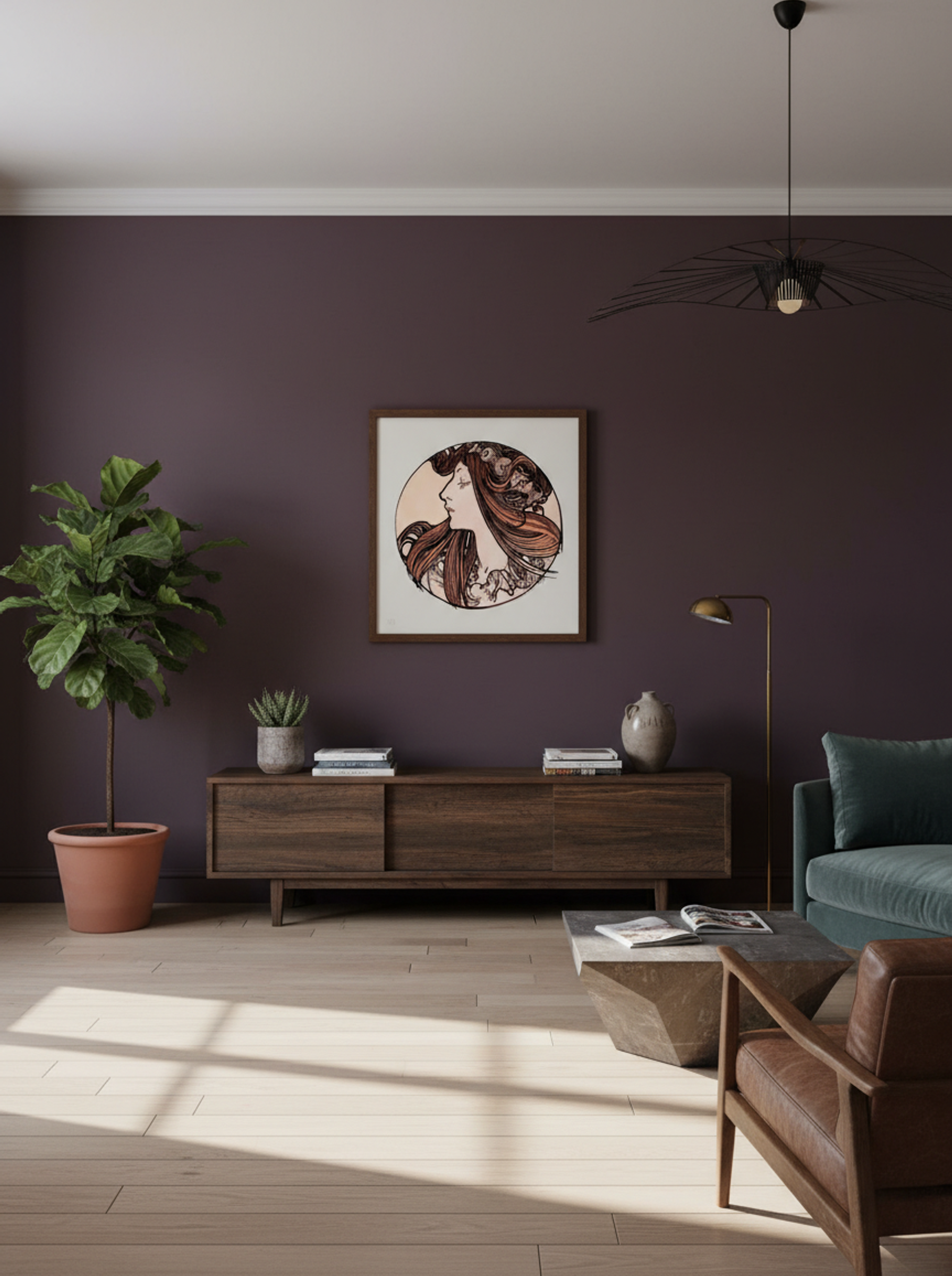 Stained Glass Window Design for Fouquet Boutique - Alphonse Mucha - Lifestyle