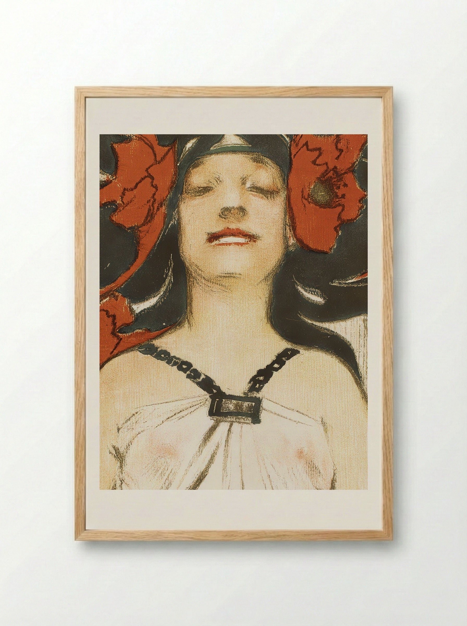 The August Century, Midsummer Holiday Number - Joseph Christian Leyendecker - Framed Print Wood