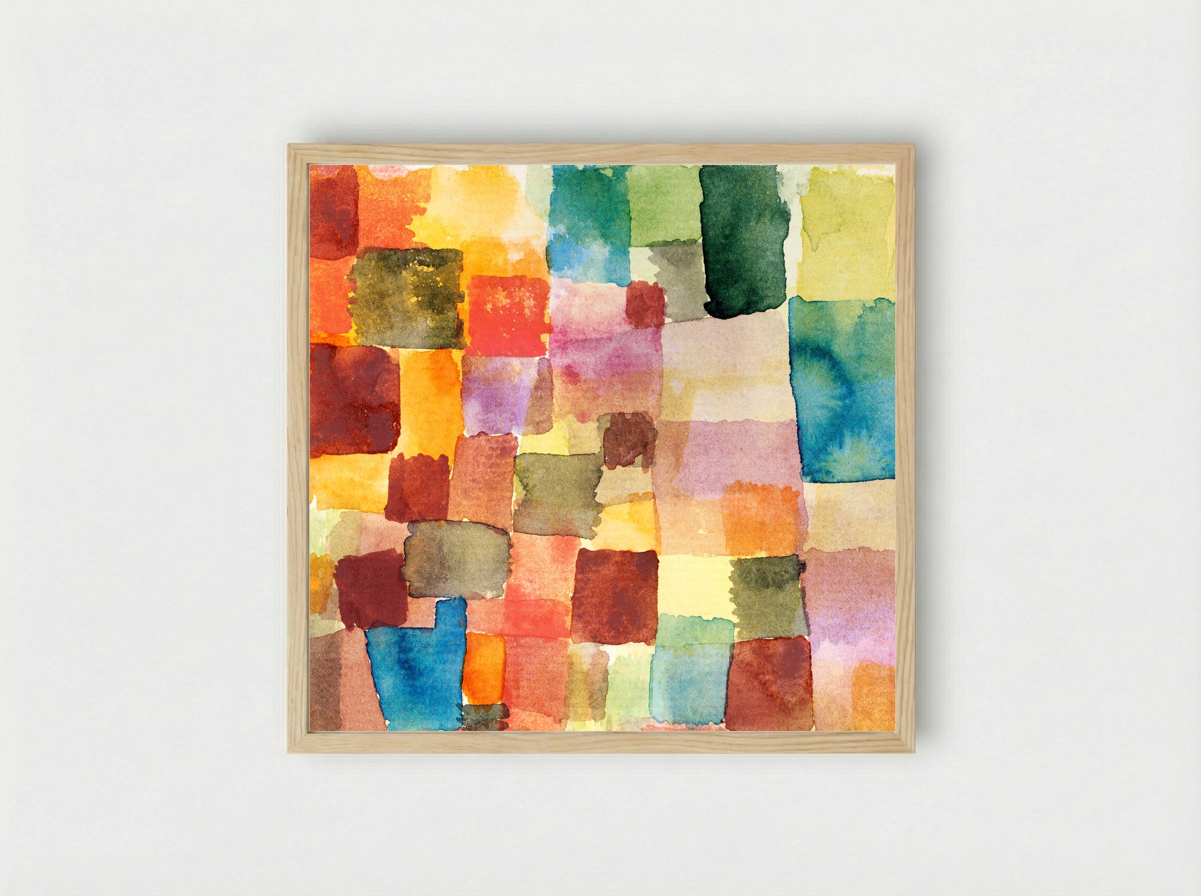 Untitled - Paul Klee - Framed Print Wood
