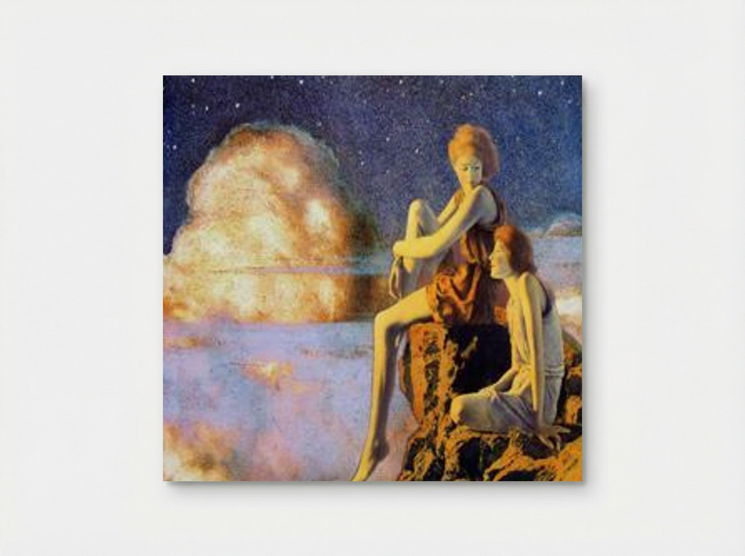 Contentment - Maxfield Parrish - Poster