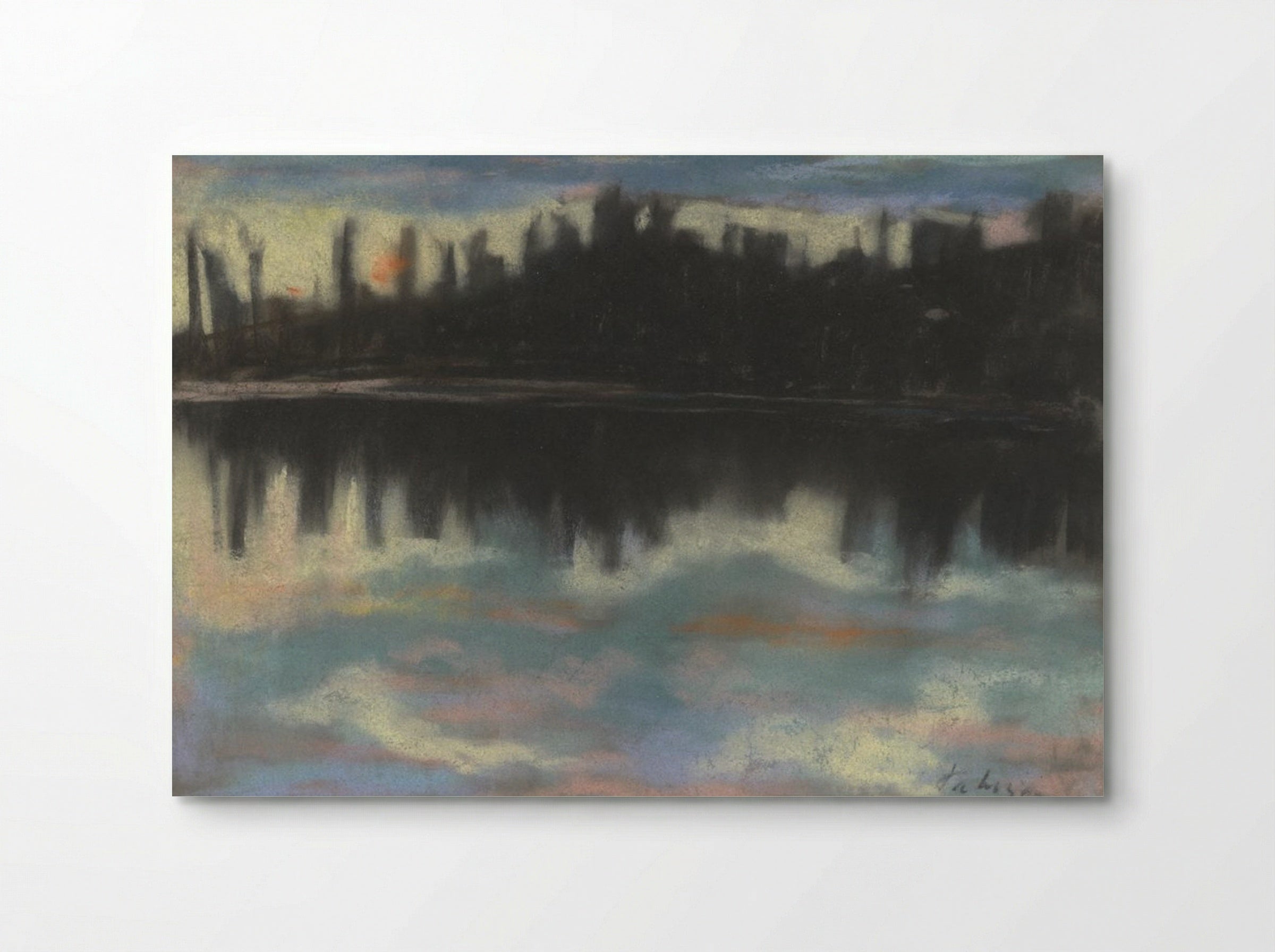 Dark Riverbank - Zolo Palugyay - Poster