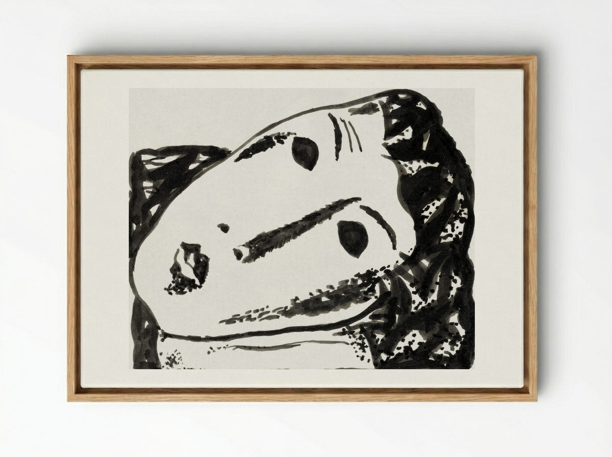 Vignette for 'L'art Hollandais contemporain' - Gustave De Smet - Framed Canvas Wood
