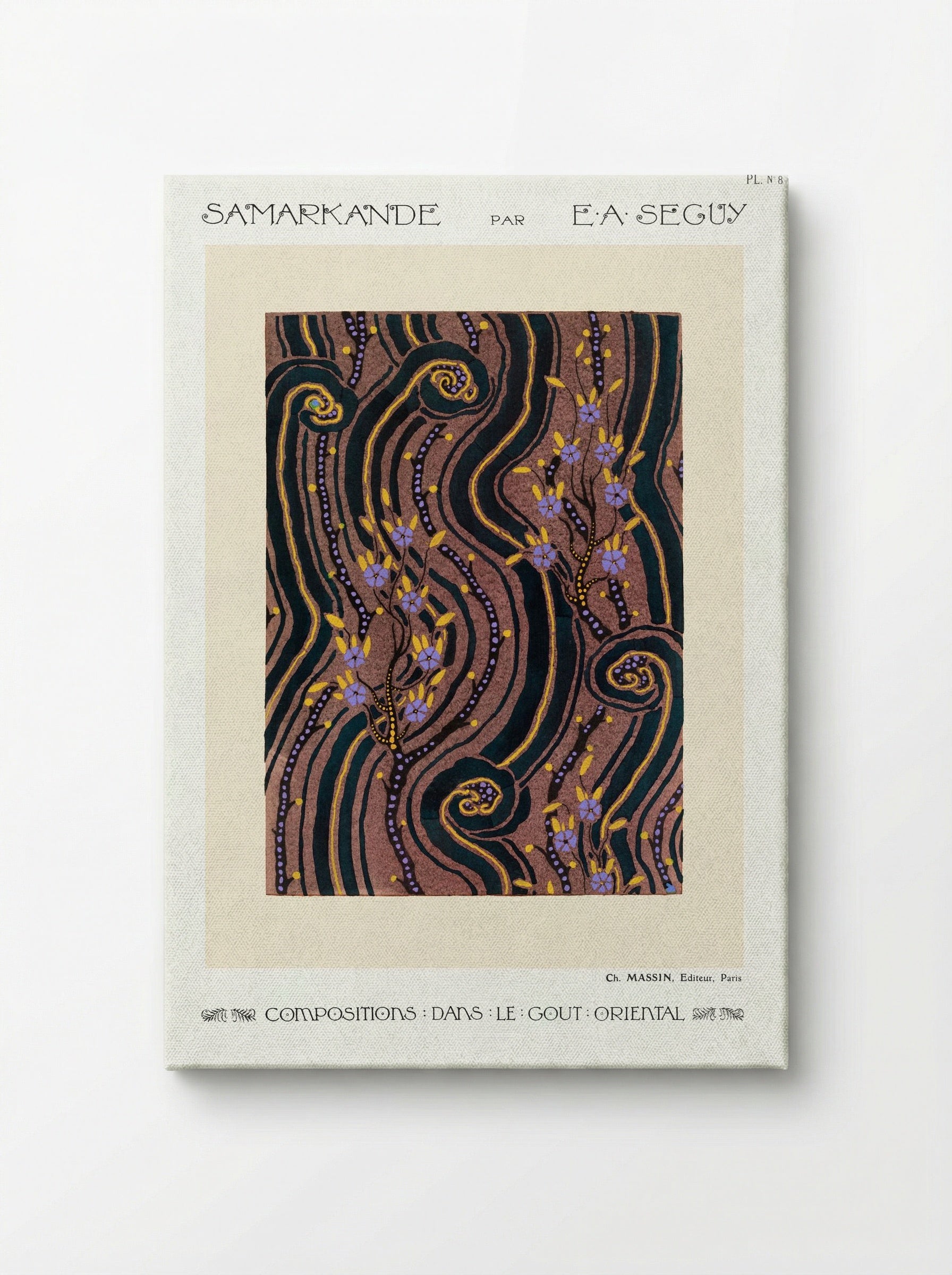 Samarkande (Plate 8, Compositions in the Oriental Style) - Émile-Allain Séguy - Canvas