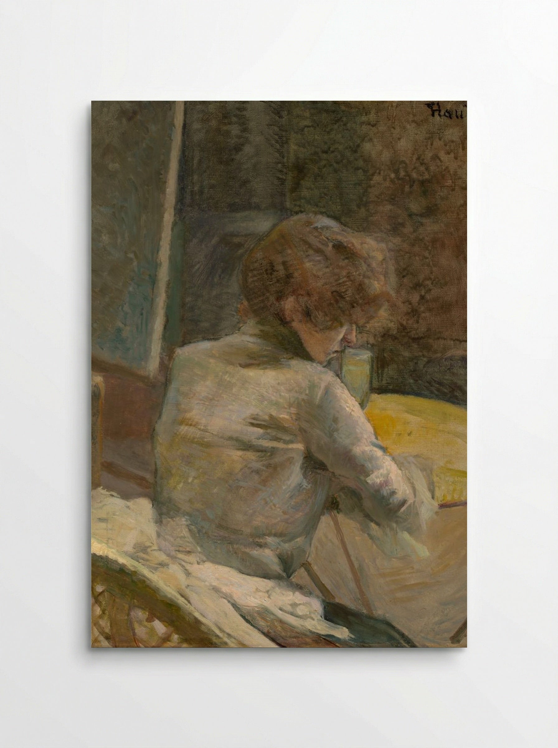 Waiting - Henri de Toulouse-Lautrec - Poster