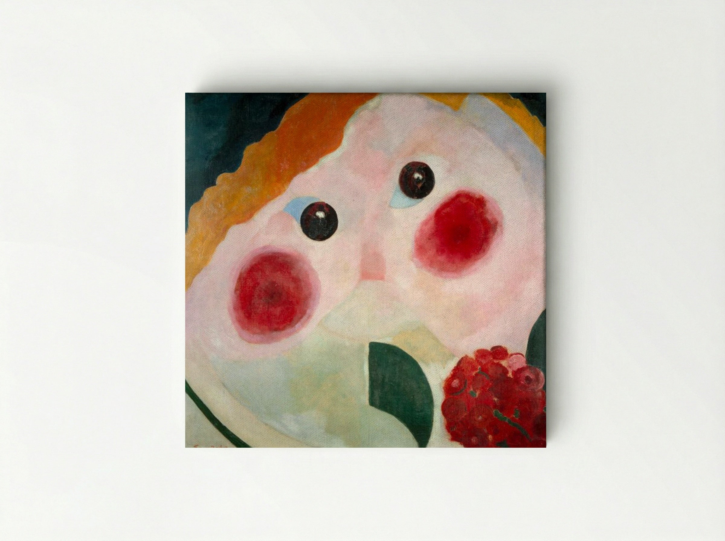 Girl with Ranunculus - Theo van Doesburg - Canvas