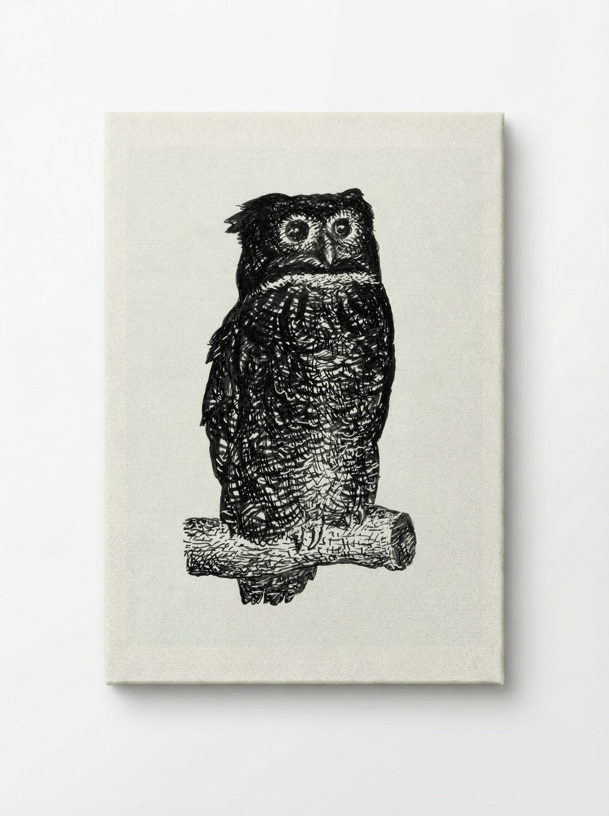 Owl - Leo Gestel - Canvas