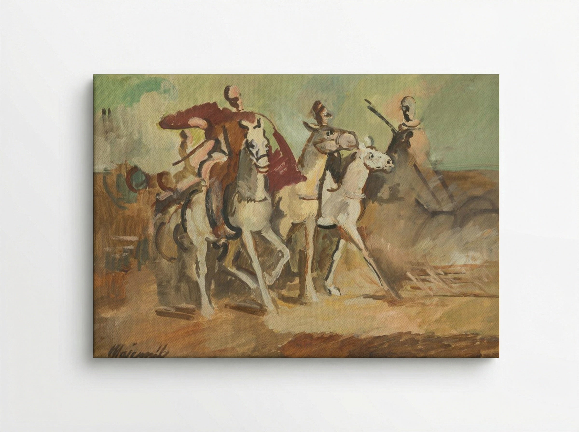 Horse Riders - Cyprián Majerník - Canvas