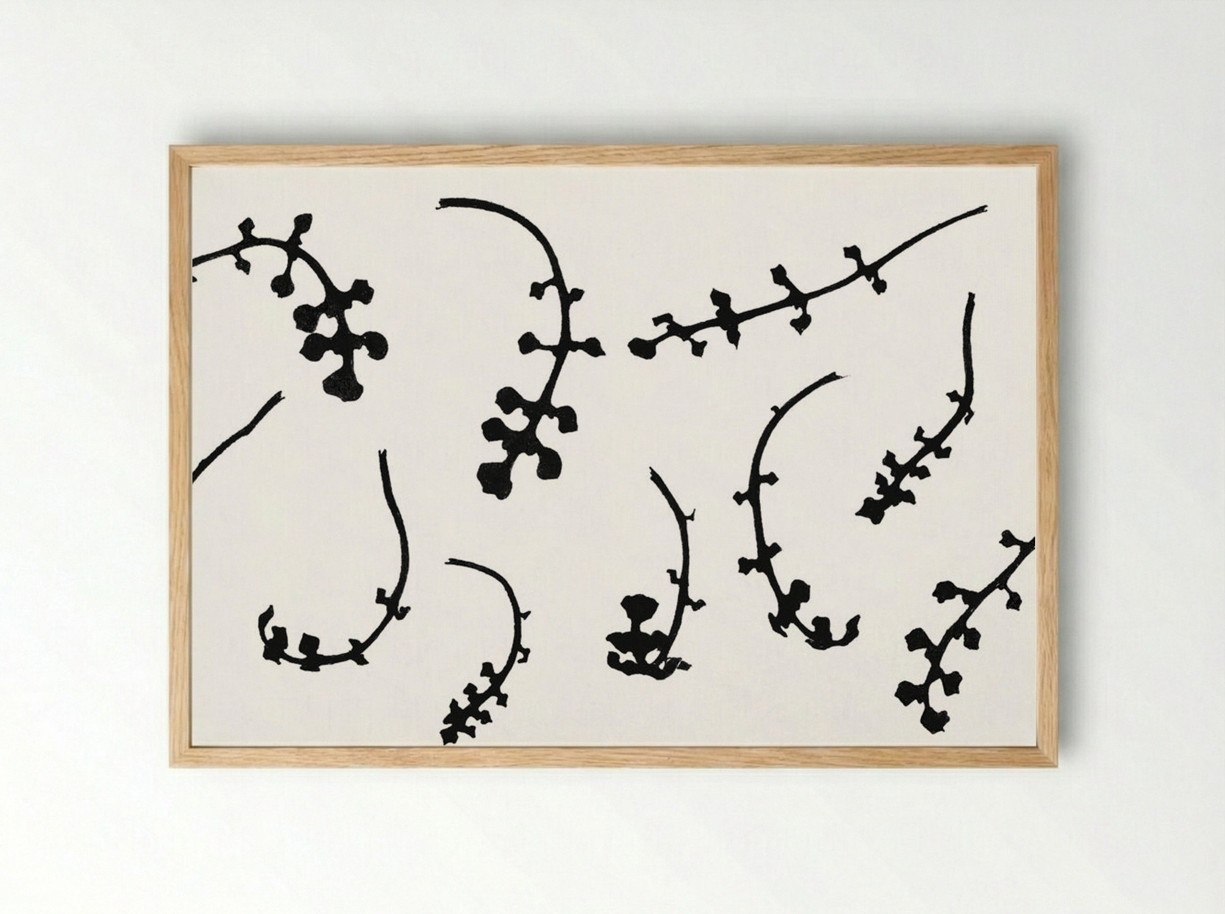 Root Rosettes of the Pentecostal Flower - Julie de Graag - Framed Print Wood