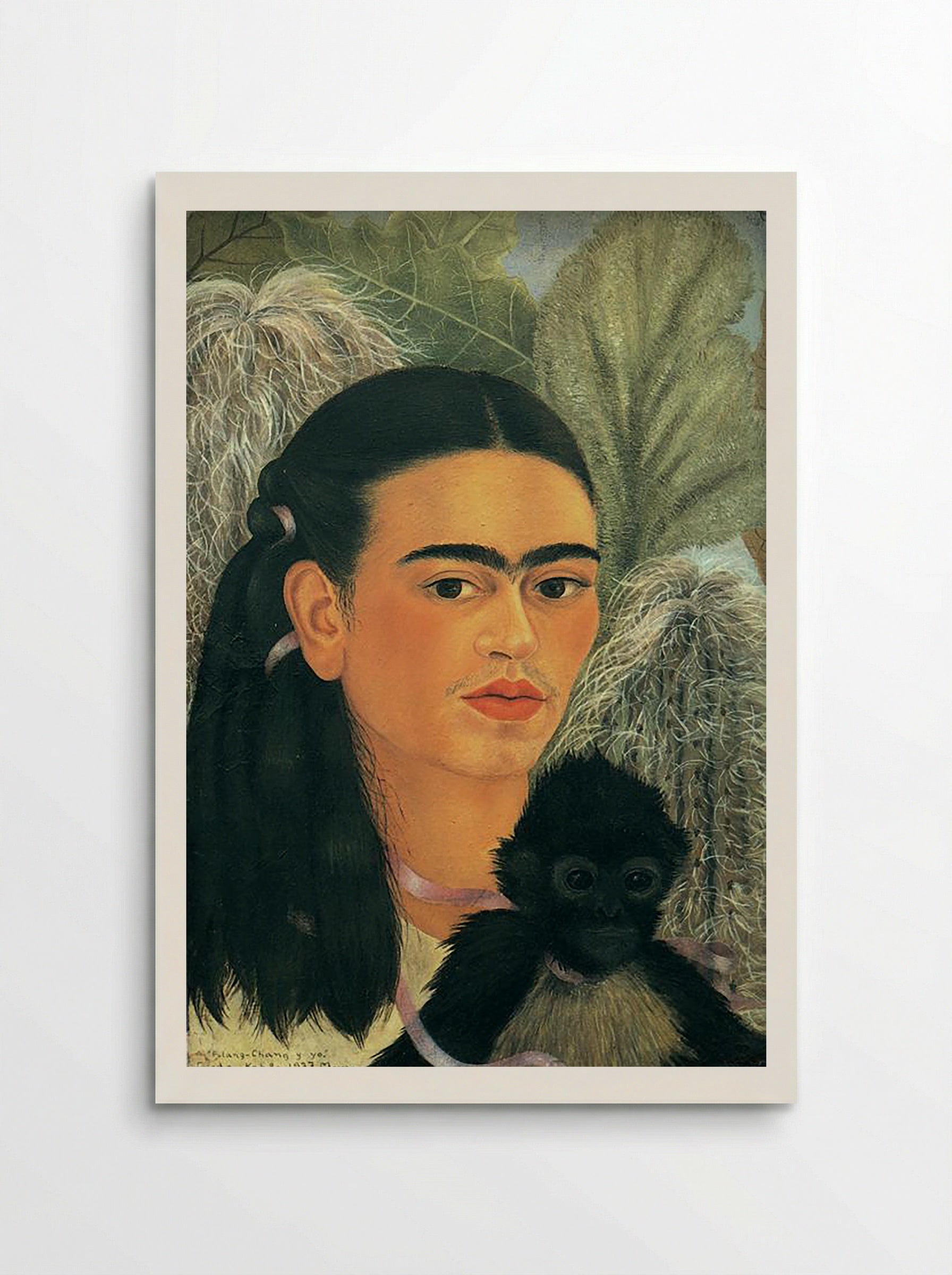 Fulang-Chang and I - Frida Kahlo - Poster