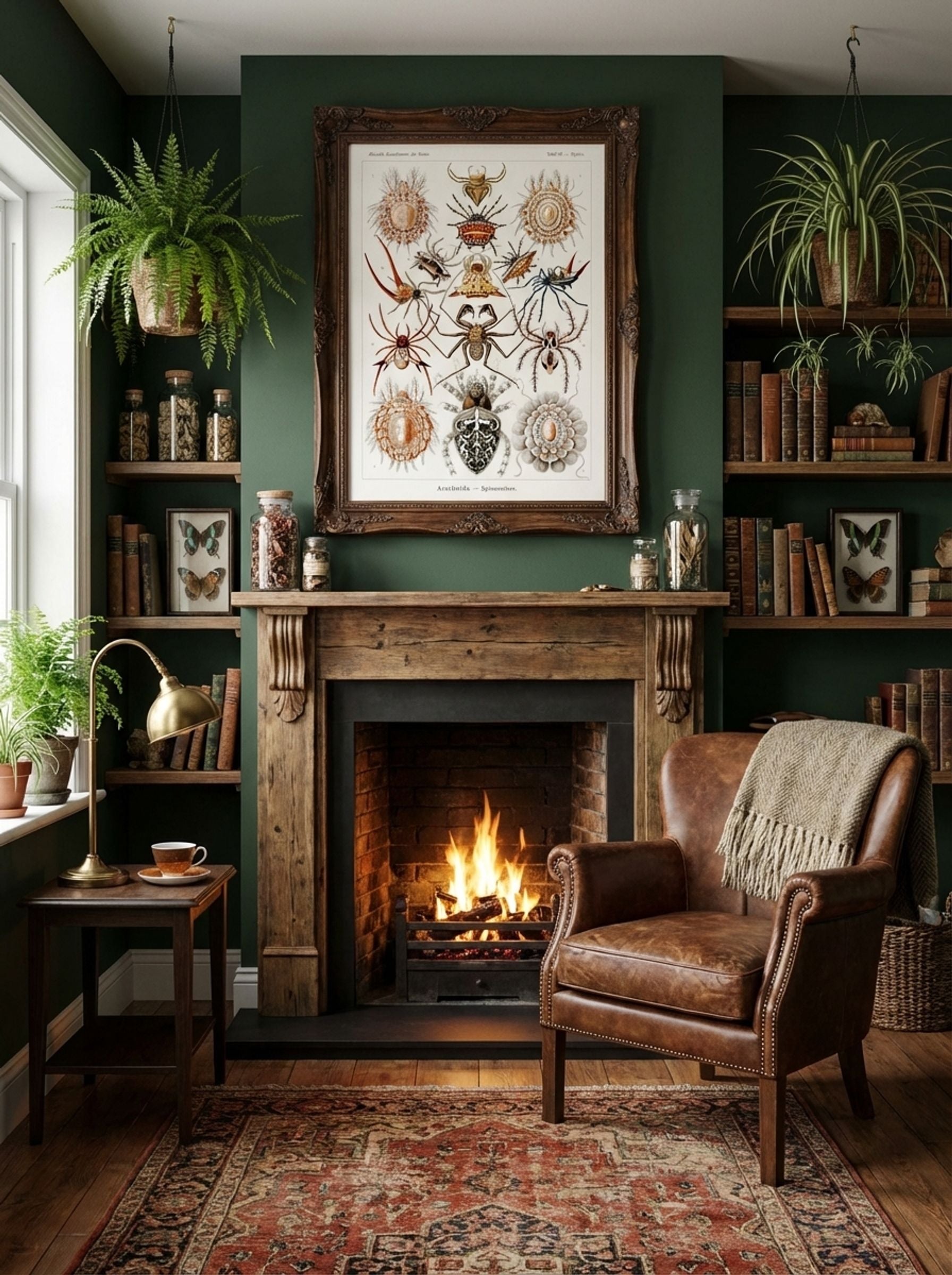 Arachnida-Spinnentiere (1904) - Ernst Haeckel - Lifestyle