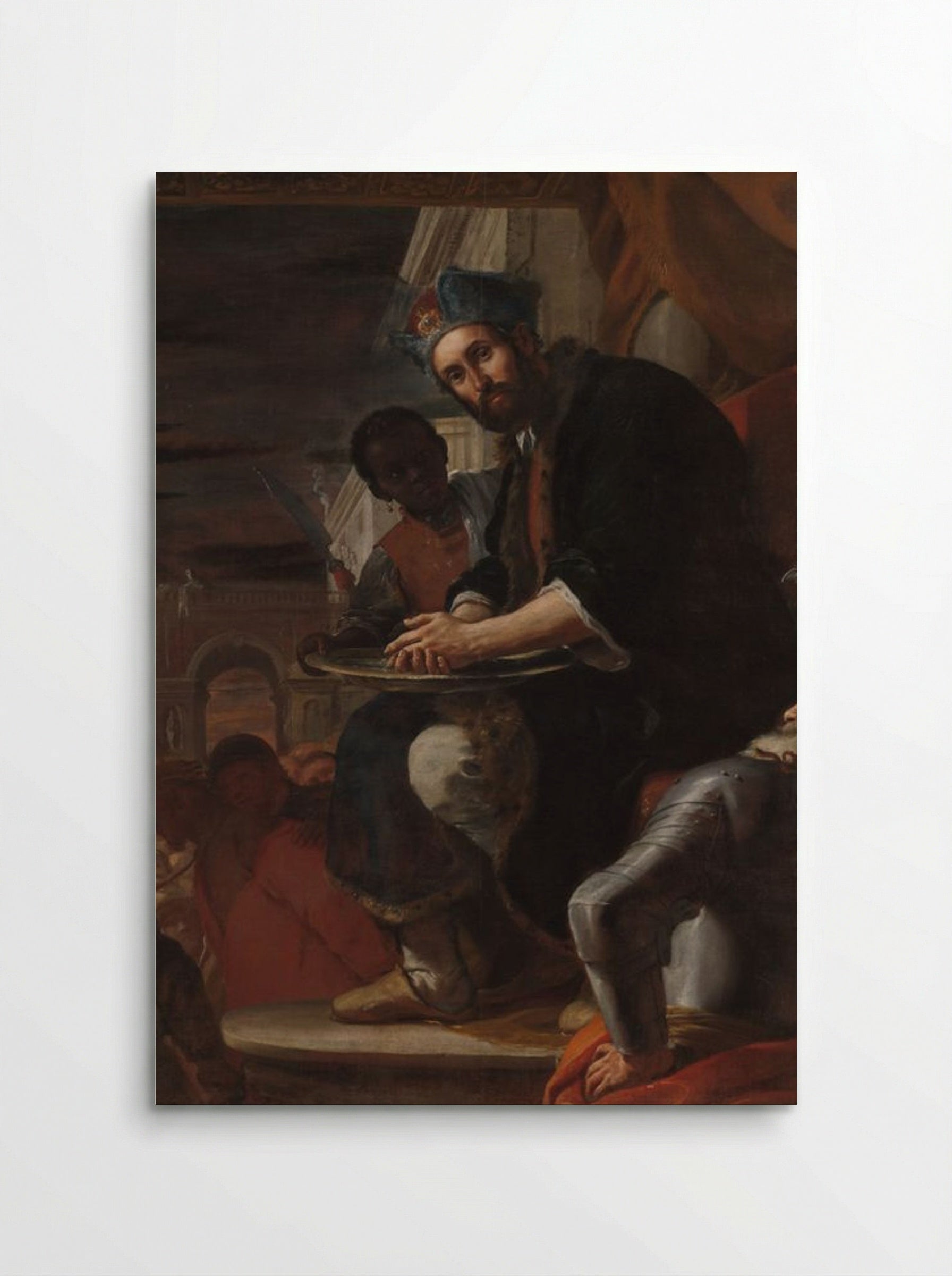 Pilate Washing His Hands - Mattia Preti - Poster