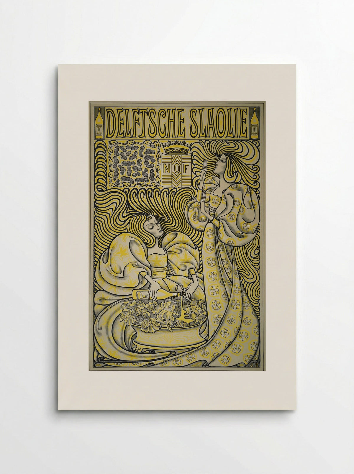 Poster for Delft Salad Oil - Jan Toorop - Poster