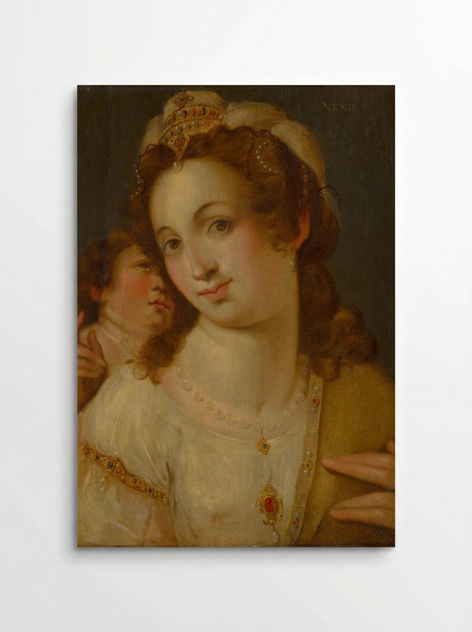 Venus and Cupid - Fine Art Print - Poster