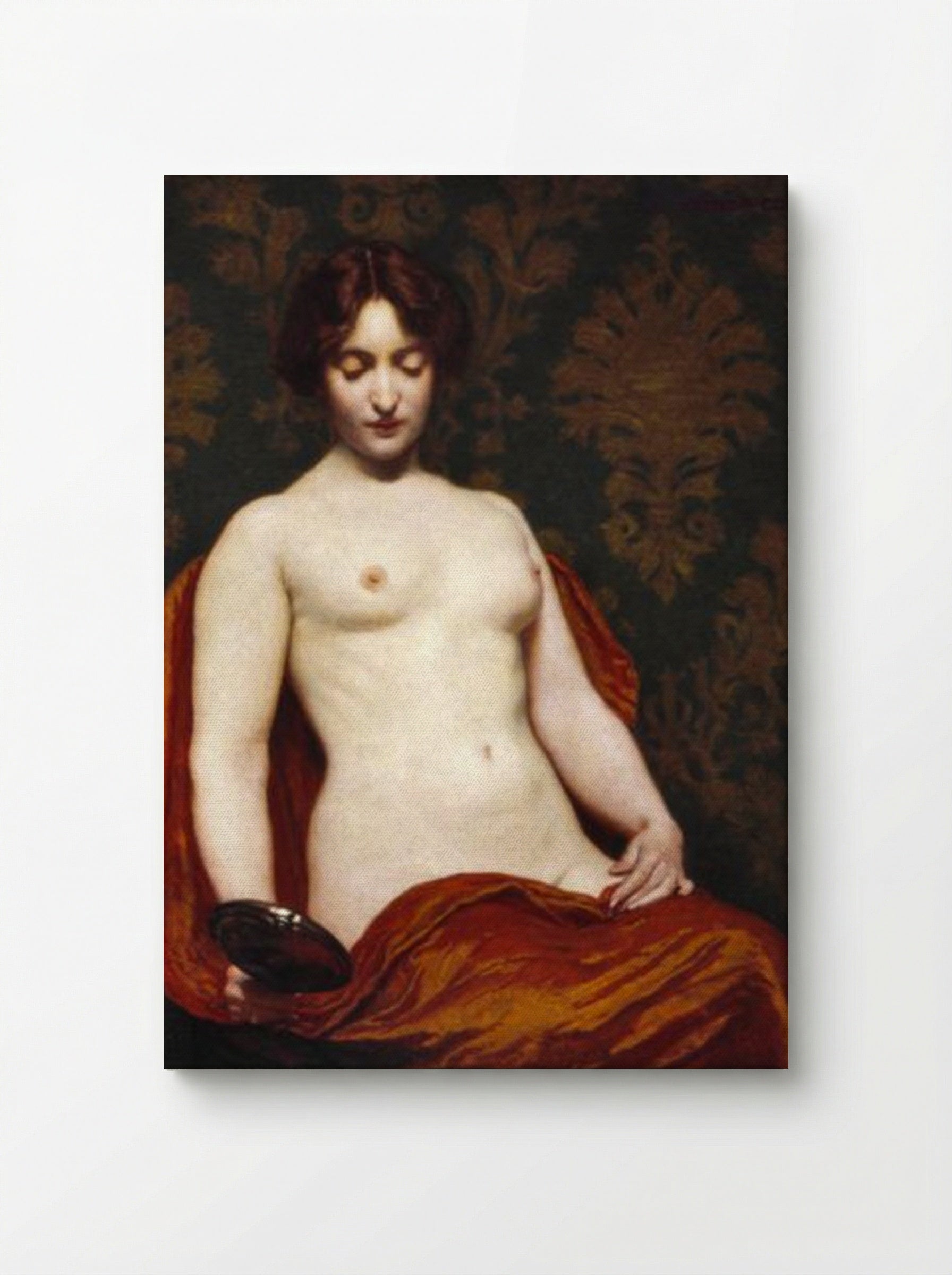 The Silver Hand Glass - Kenyon Cox - Canvas