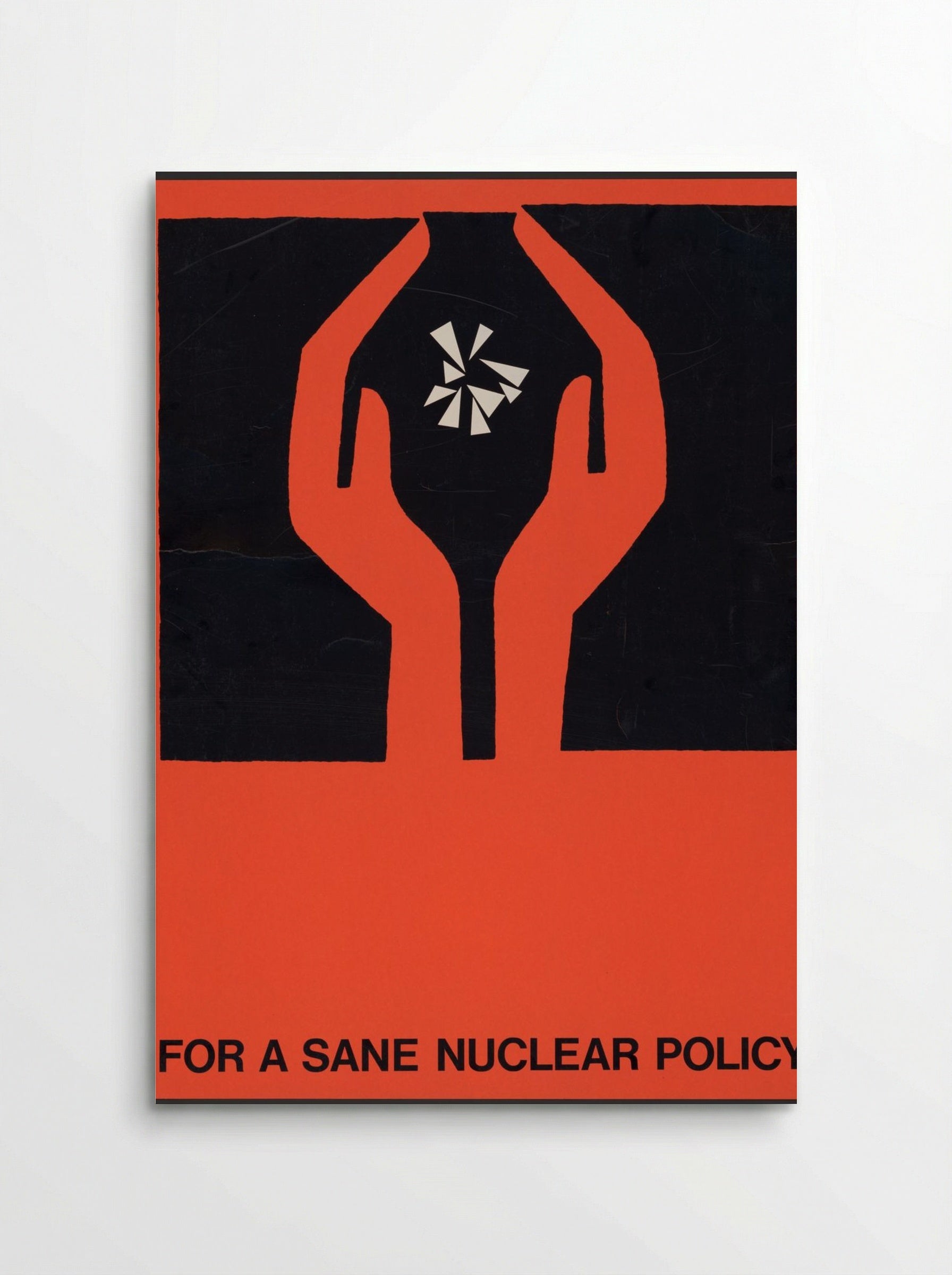 For a Sane Nuclear Policy - Saul Bass - Poster
