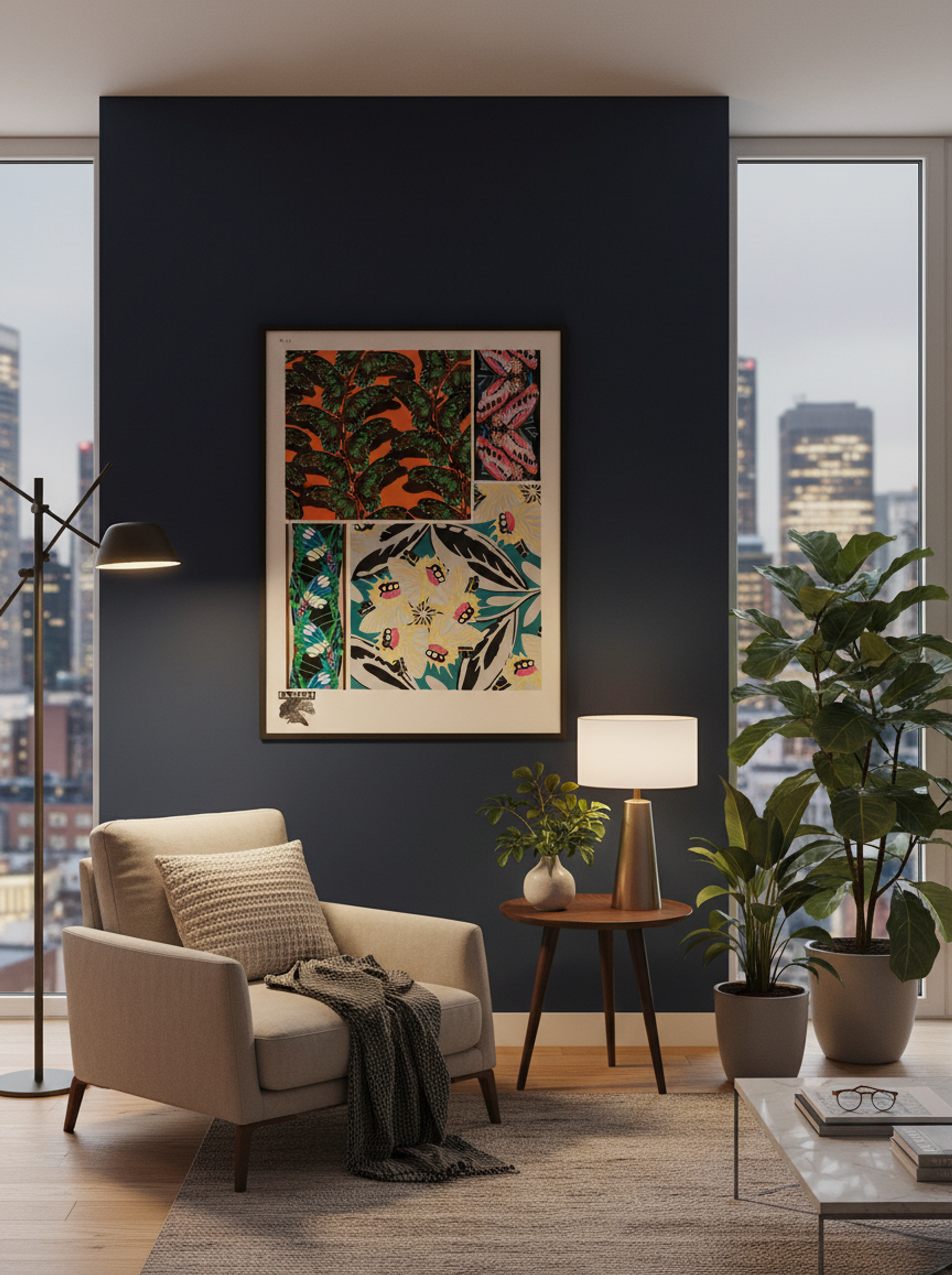 Butterflies Pattern Plate 17 - Émile-Allain Séguy - Lifestyle