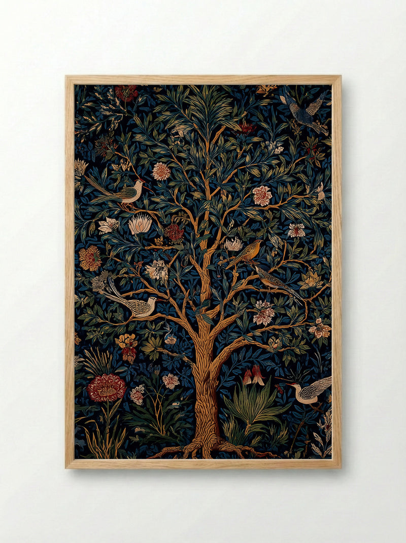 Songbirds in the Midnight Garden - William Morris