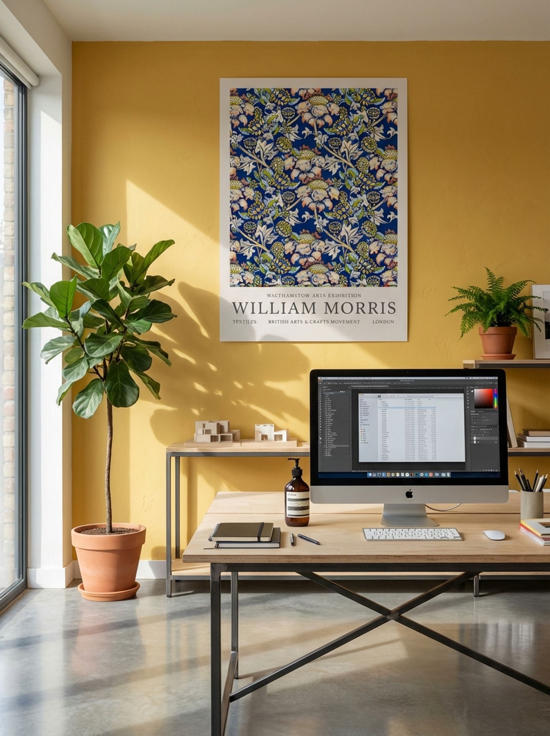 Floral Art Nouveau Tapestry - William Morris