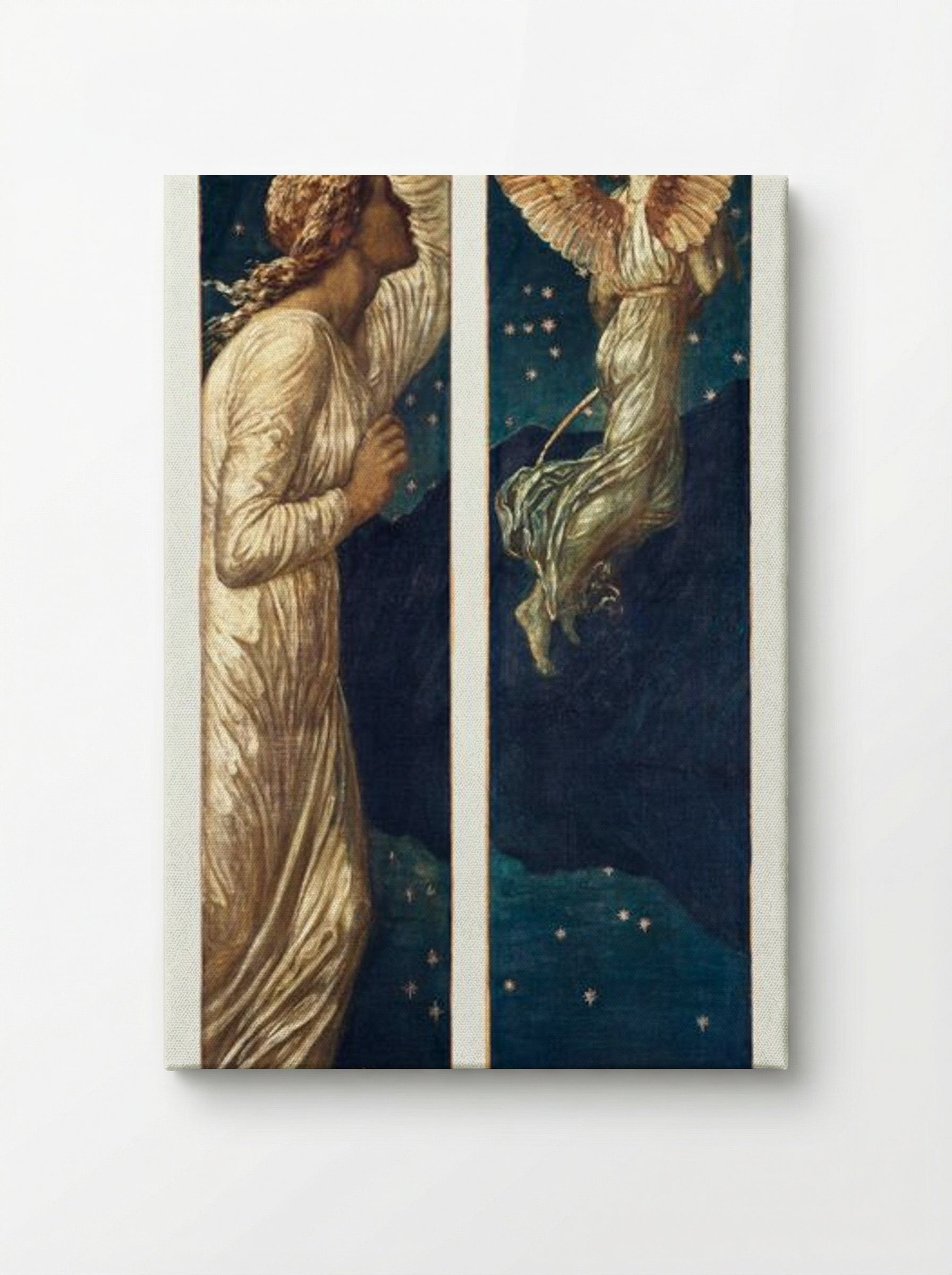 Cupid Flying Away from Psyche - Sir Edward Burne-Jones - Canvas