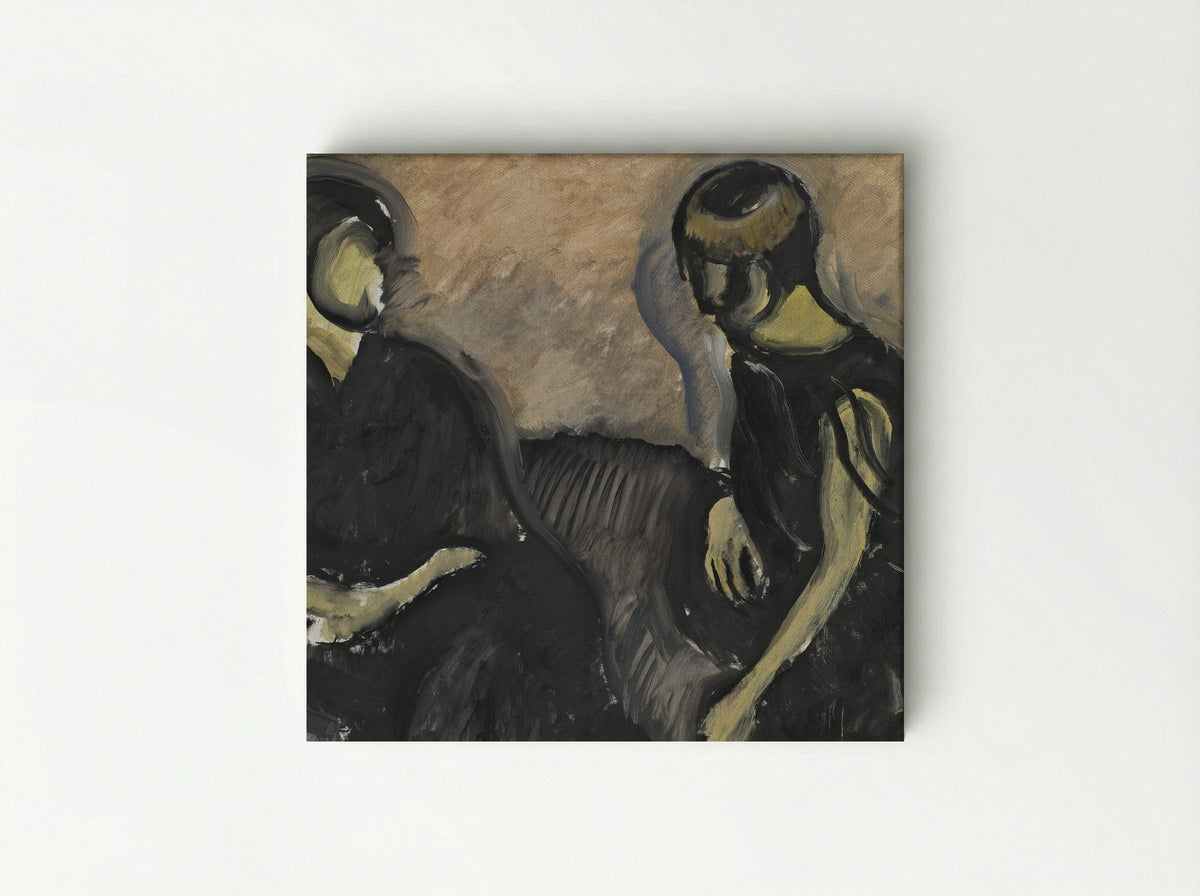 Two Ladies - Harald Giersing - Canvas